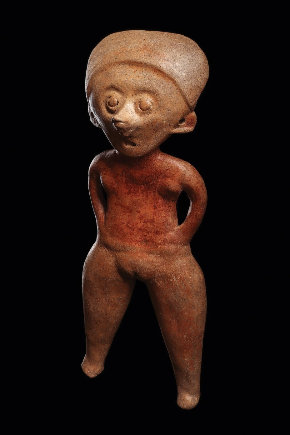 Authentic Pre Columbian Artifact Big Chinesco Figure Mexico Arte Primitivo T126