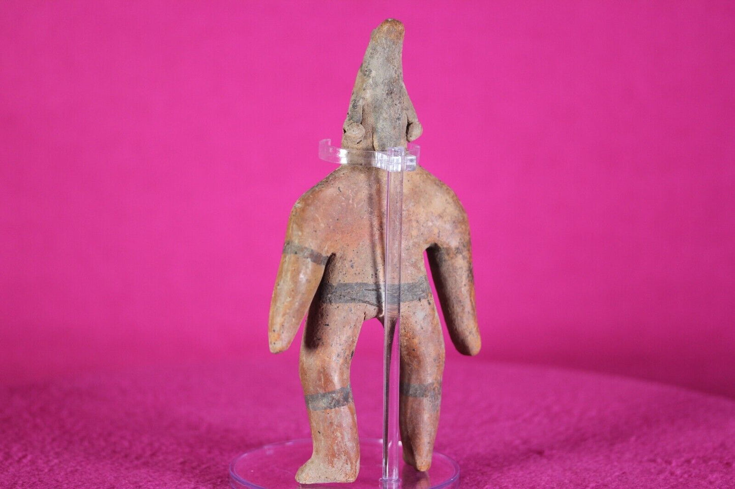 Authentic Pre Columbian Artifact Tomb Figure Colima Ex Arte Primitivo COA T55