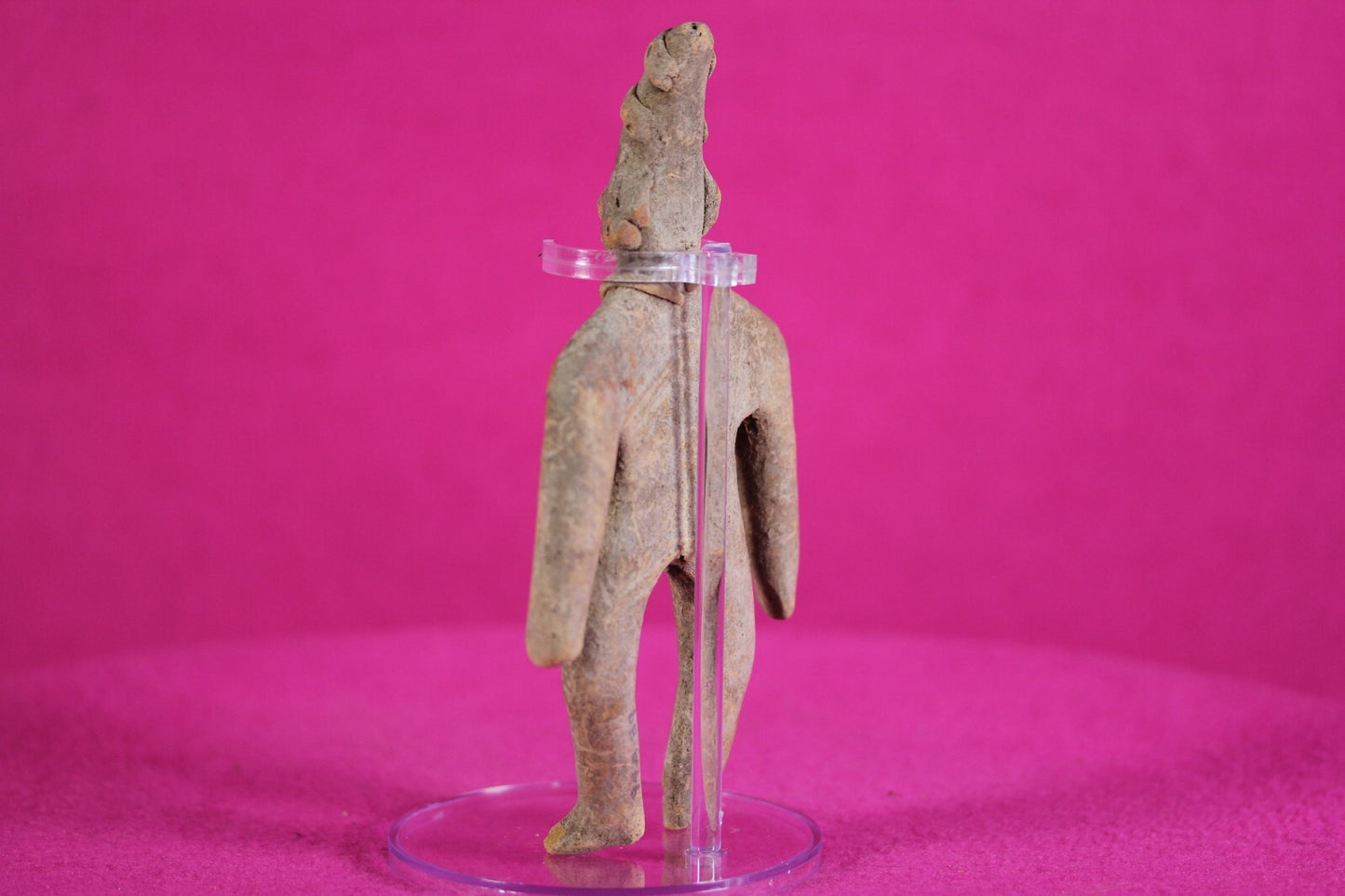 Authentic Pre Columbian Artifact Archaic Tomb Figure Colima Mexico COA T76