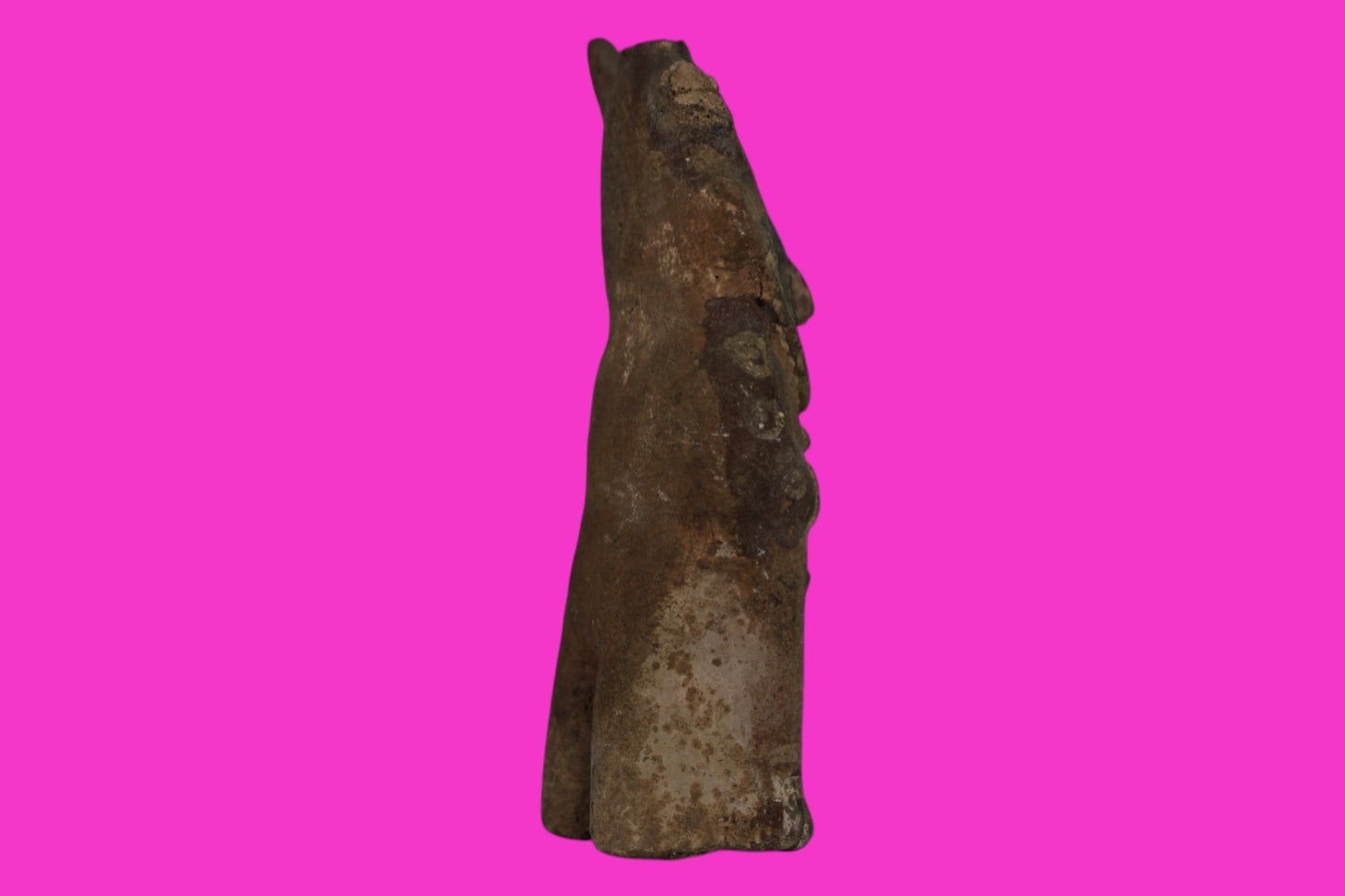 Pre Columbian Authentic Artifact Chancay Male Figure Peru 1200-1450AD COA J41