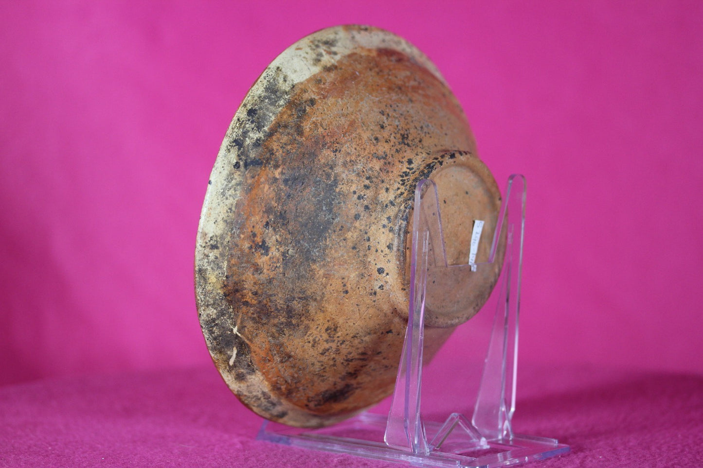 Authentic Pre Columbian Artifact Decorated Bowl Cajamarca Peru Pre Inca COA 206