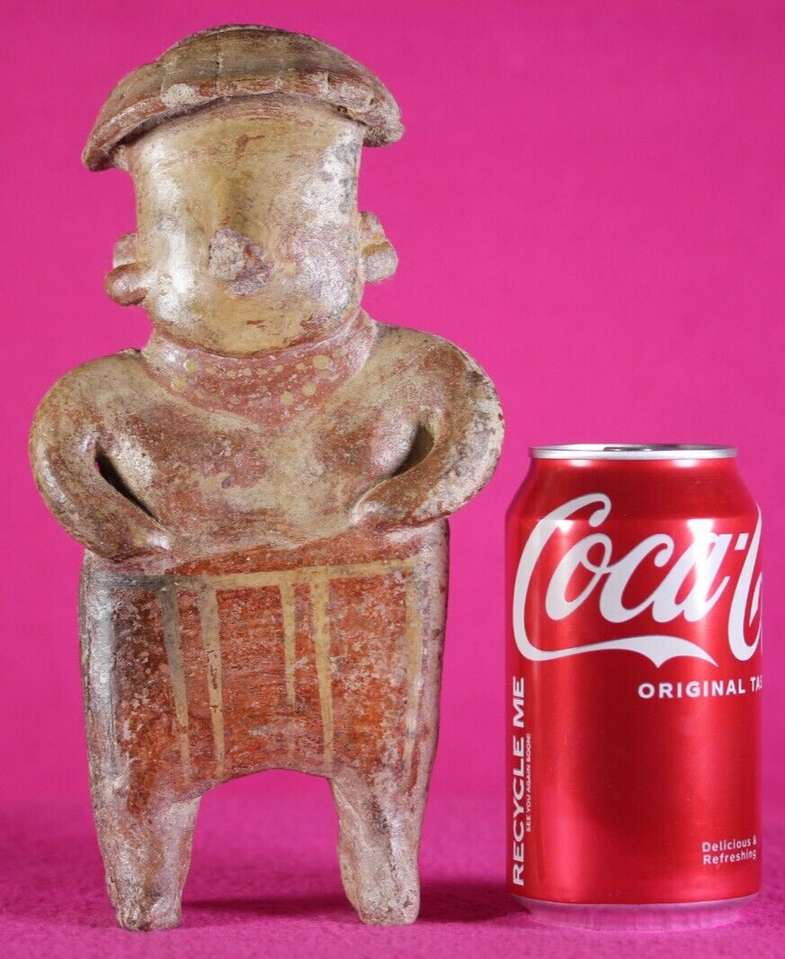 Authentic Pre Columbian Artifact Tomb Figure Nayarit Mexico 300 BC-300 AD J09