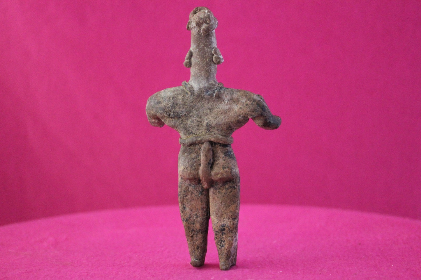 Authentic Pre Columbian Artifact Lady Shaman Tomb Figure Colima Mexico COA 202