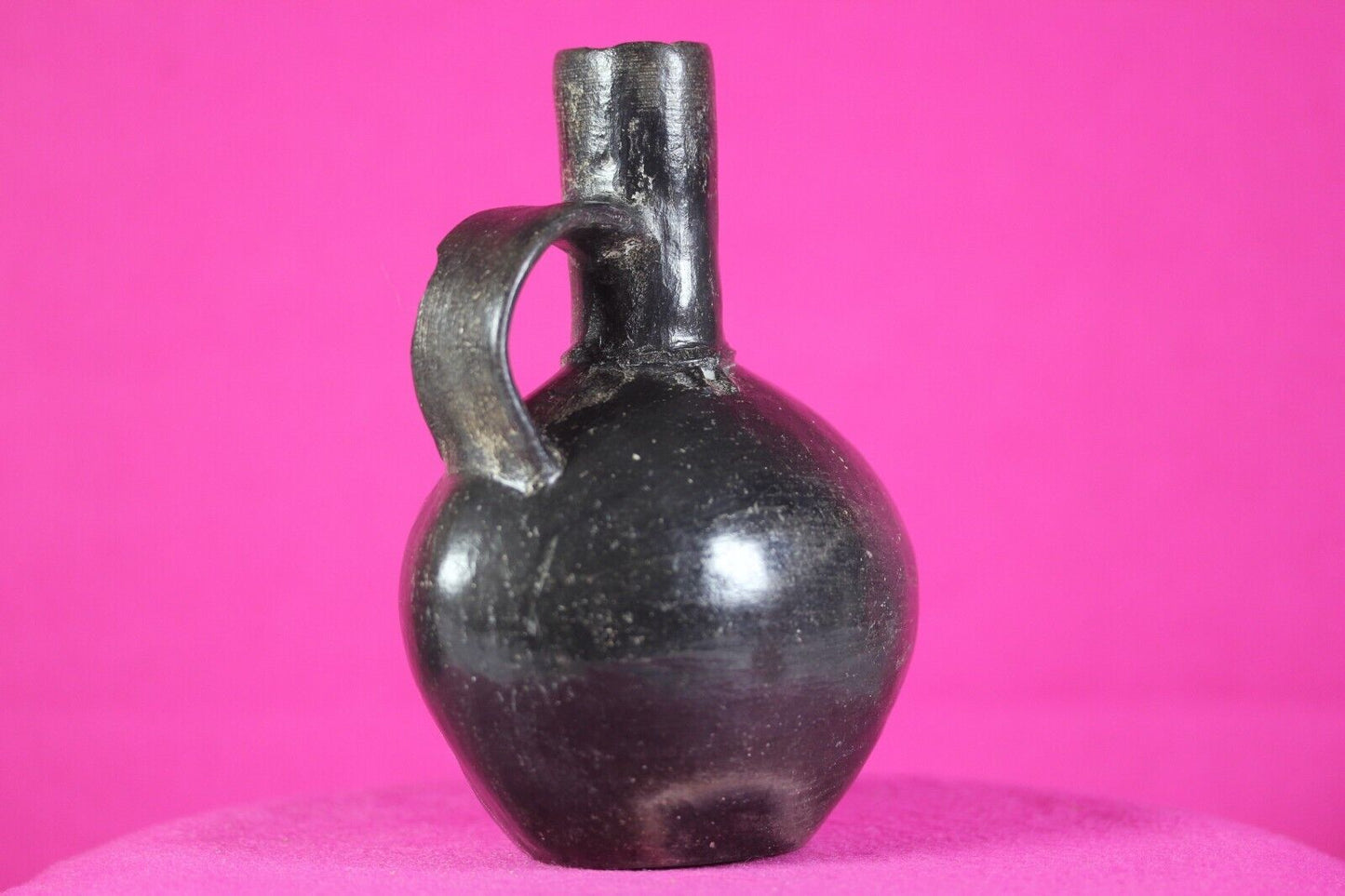 Authentic Pre Columbian Inca Artifact Stirrup Vessel Pottery 143 -1550AD COA J16