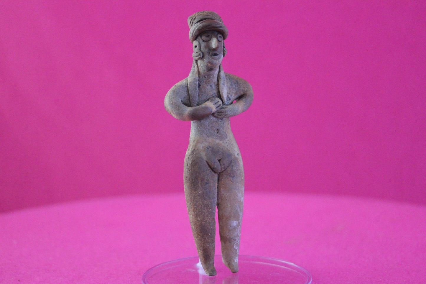 Authentic Pre Columbian Artifact Pretty Lady Tomb Figure Colima Mexico COA 204