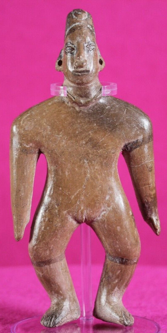 Authentic Pre Columbian Artifact Tomb Figure Colima Ex Arte Primitivo COA T67