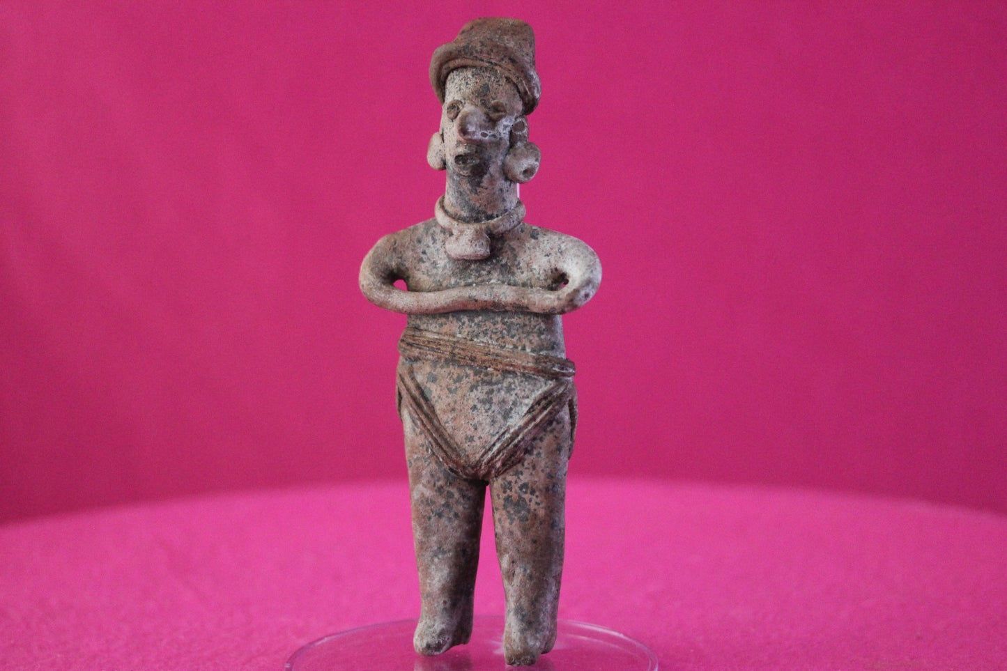 Authentic Pre Columbian Artifact Tomb Figure Colima Mexico 100 BC-250 AD COA 203