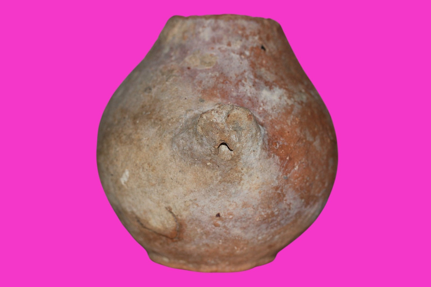 Holy Land Artifact Authentic 5500 Year Old Jar Early Bronze Age 3500 BC COA J144