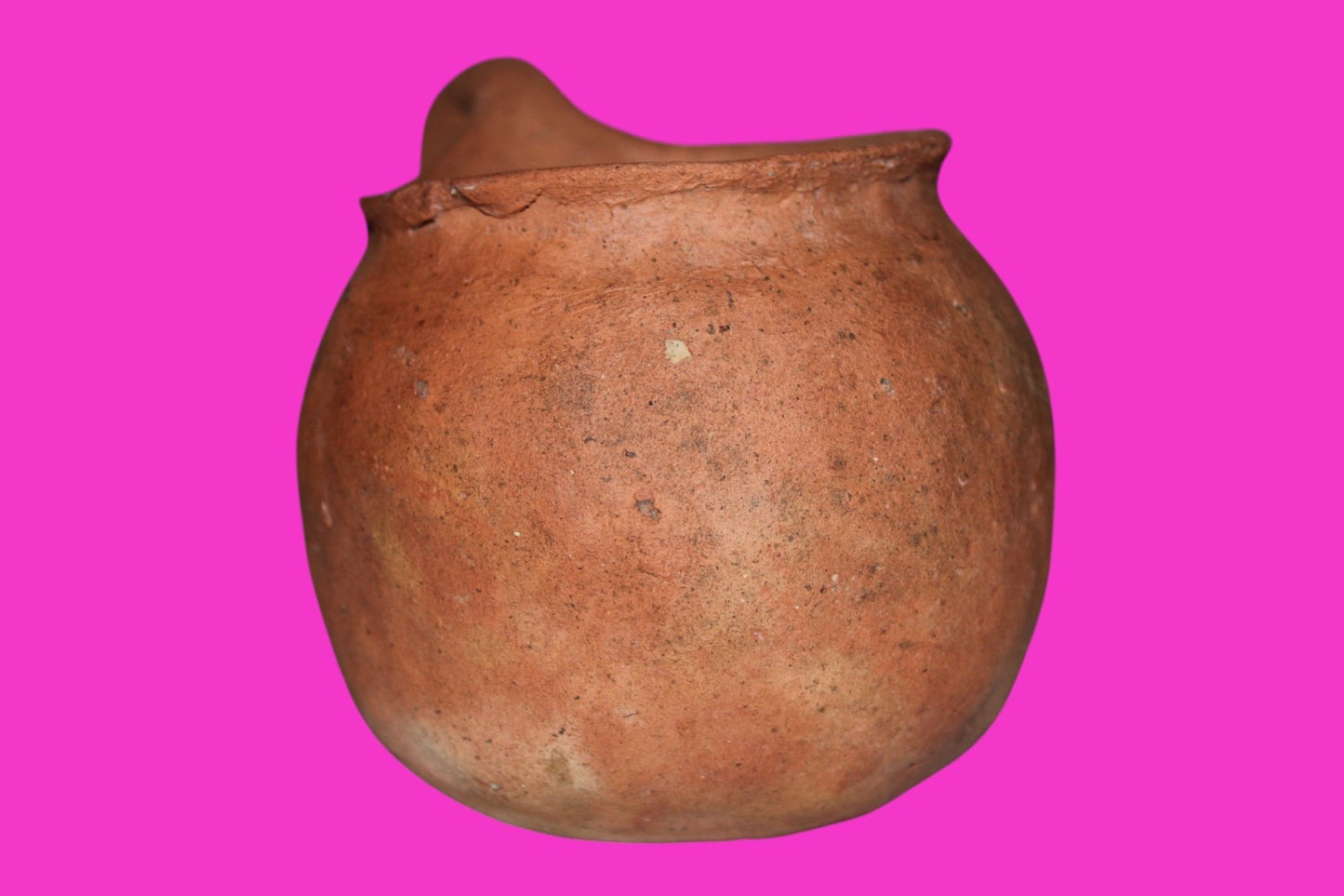 Holy Land Artifact Authentic 4000 Year Old Cup Time of Abraham 2000 BC COA J120