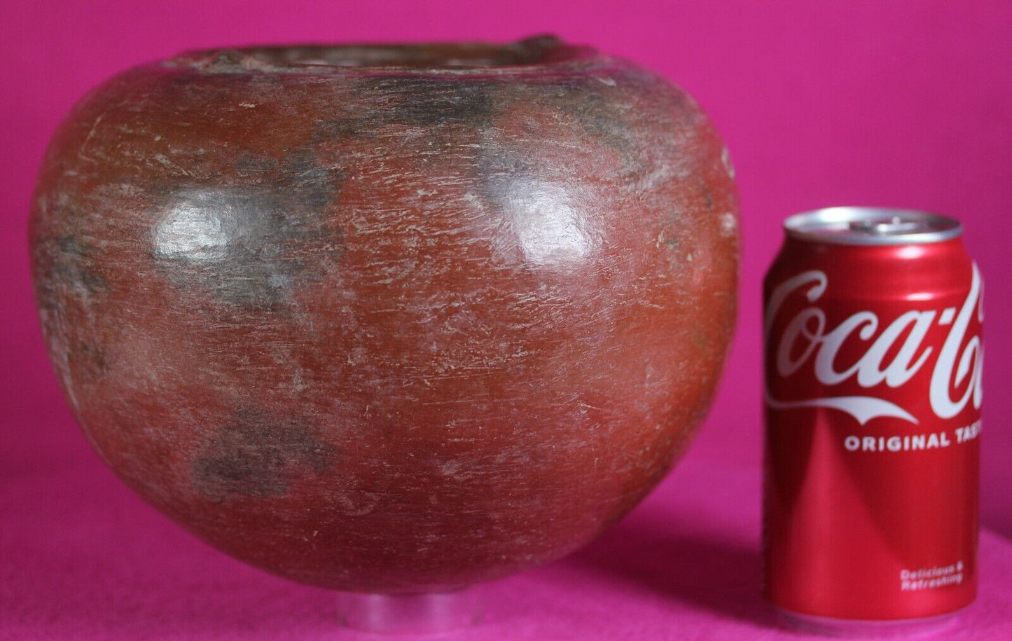Authentic Pre Columbian Artifact Very Big Olla Chupicuaro Arte Primitivo COA T63