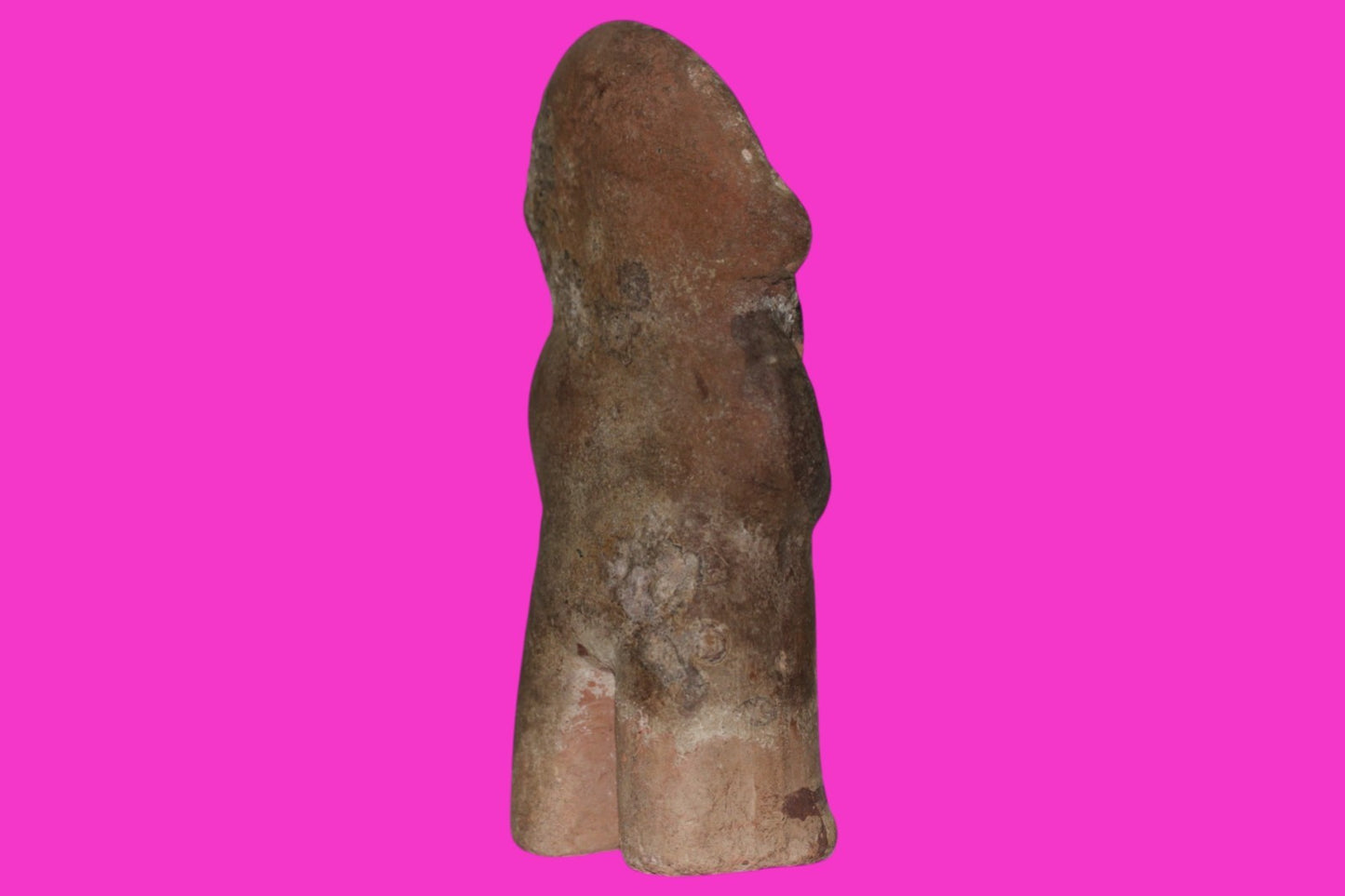 Pre Columbian Authentic Artifact Chancay Female Figure Peru 1200-1450 AD COA J42
