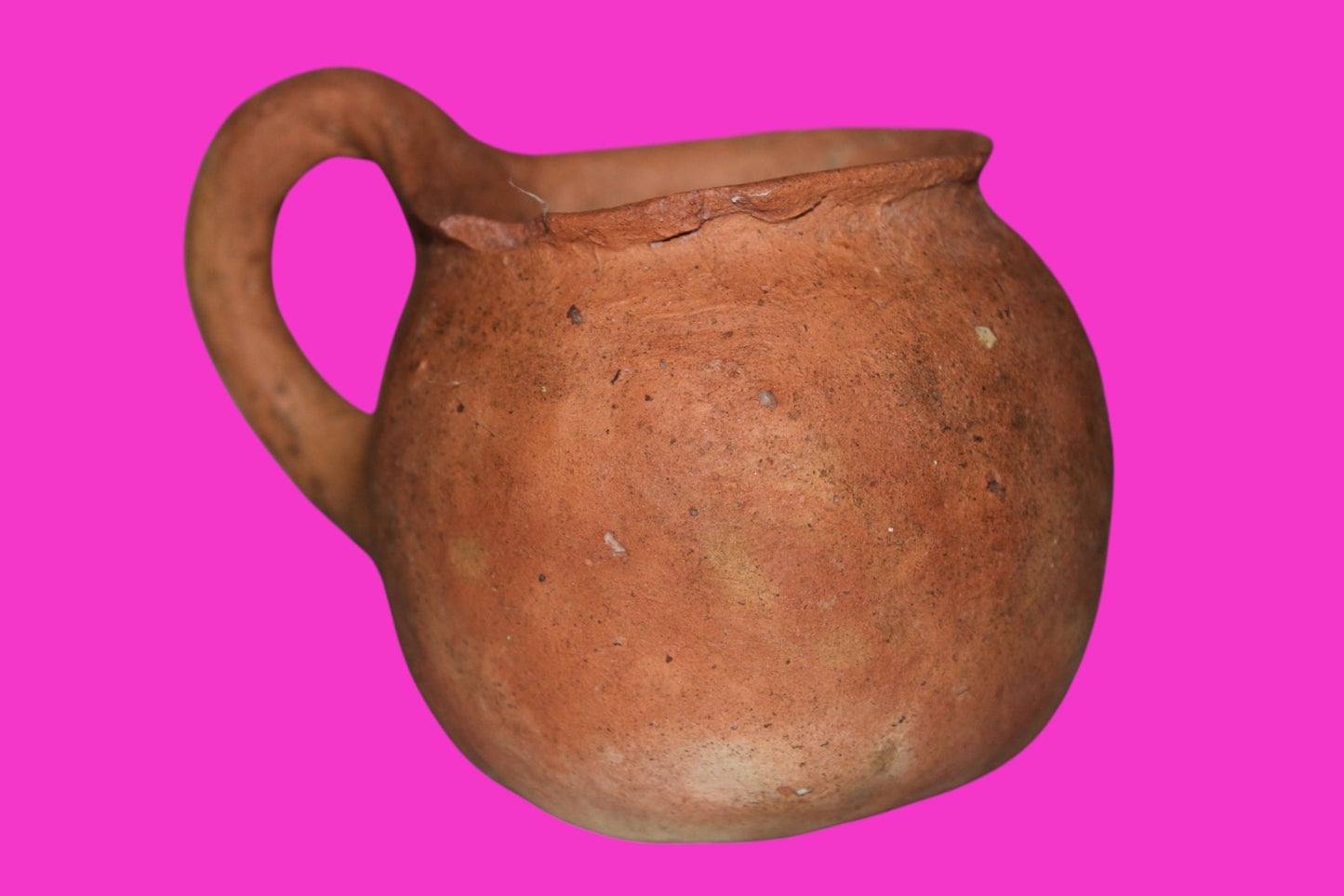 Holy Land Artifact Authentic 4000 Year Old Cup Time of Abraham 2000 BC COA J120
