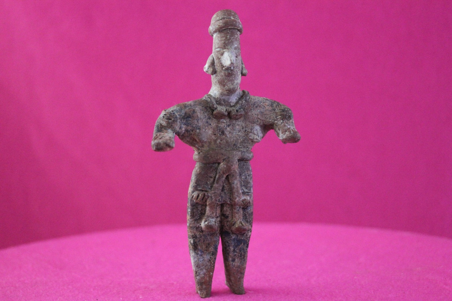 Authentic Pre Columbian Artifact Lady Shaman Tomb Figure Colima Mexico COA 202