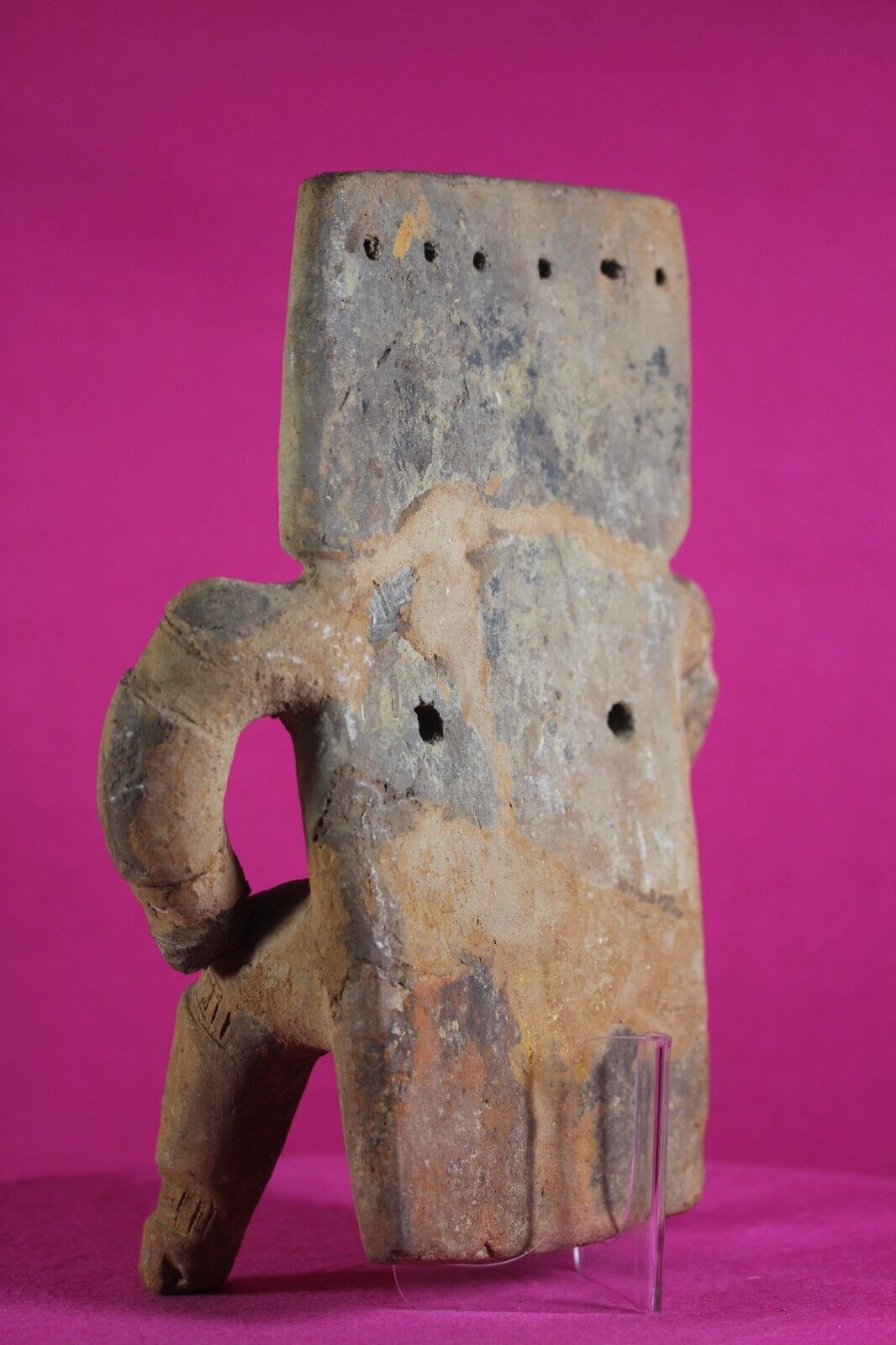 Authentic Pre Columbian Artifact Quimbaya Retablo Columbia 800-1300 AD COA J83