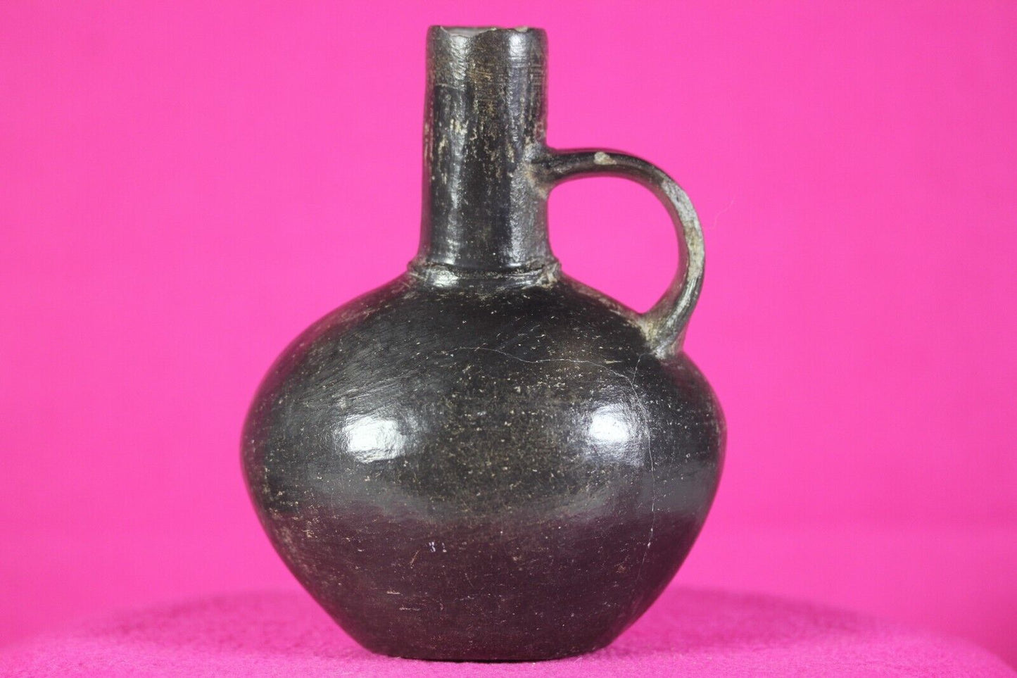 Authentic Pre Columbian Inca Artifact Stirrup Vessel Pottery 143 -1550AD COA J16