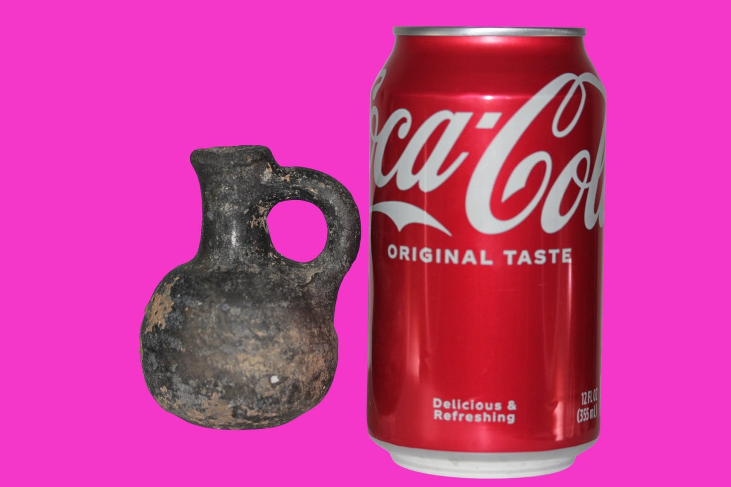 Holy Land Artifact Authentic 3000 Year Old Juglet King David Era 1000BC COA J132