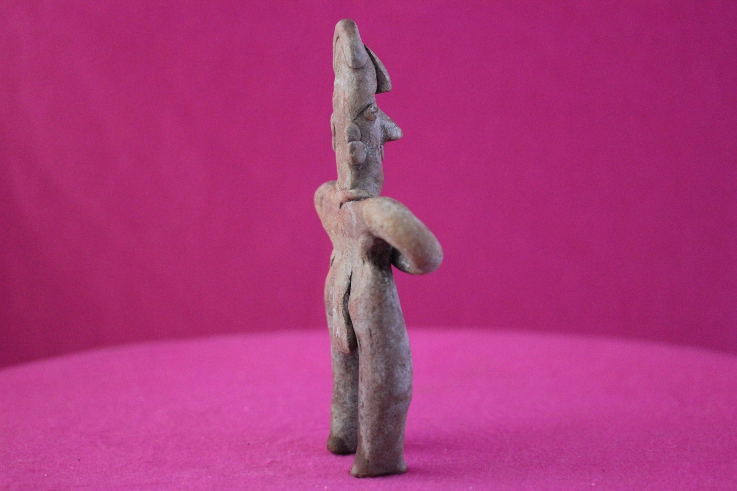 Authentic Pre Columbian Artifact Male Shaman Tomb Figure Colima Mexico COA 200