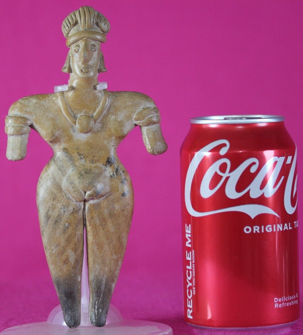 Pre Columbian Artifact Colima Figure Mexico 300BC-300AD Certified COA J37