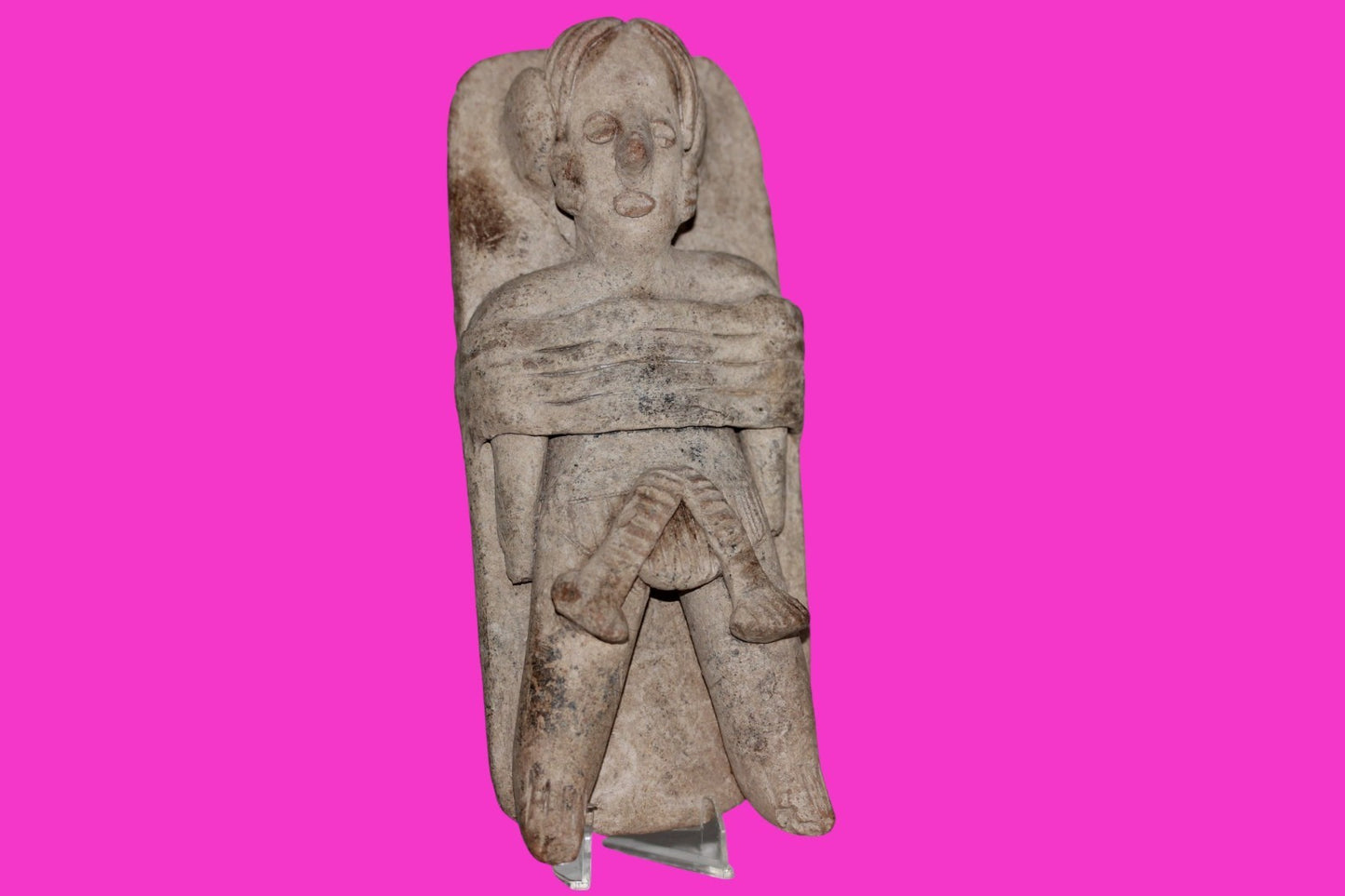 Pre Columbian Artifact Authentic Tomb Burial Figure Colima Mexico 100 BC COA 230