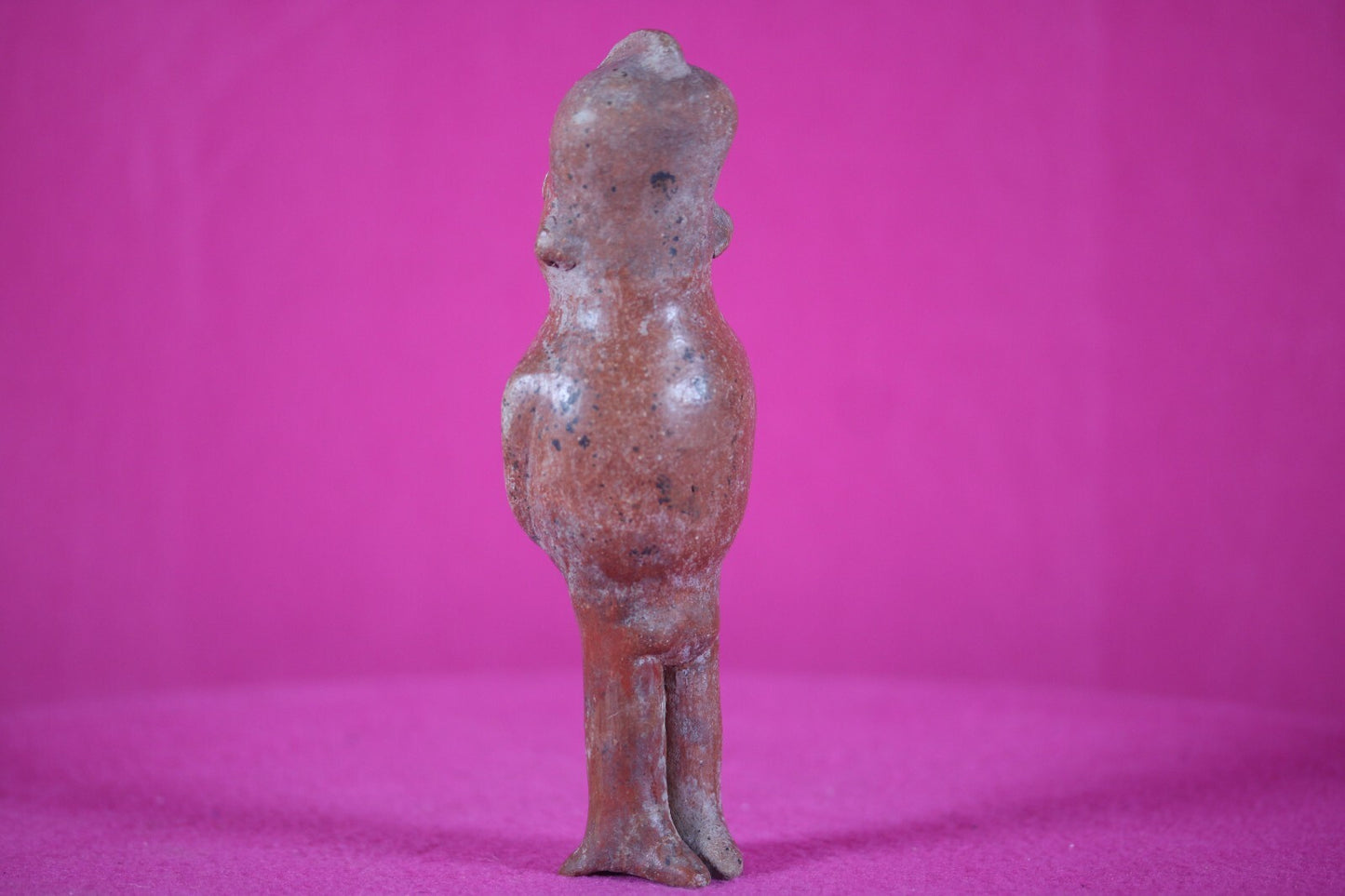 Ex Actor Kirk Douglas Authentic Pre Columbian Artifact Rattle Figure COA T110