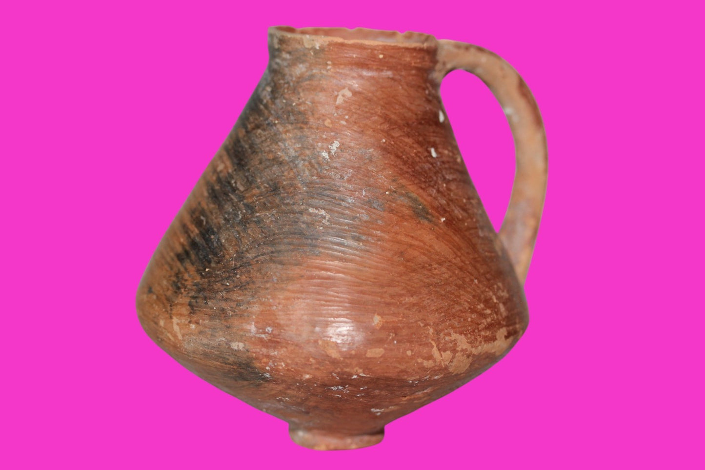 Holy Land Artifact Authentic From Time of Jesus Christ Jug 100BC-200AD COA J134