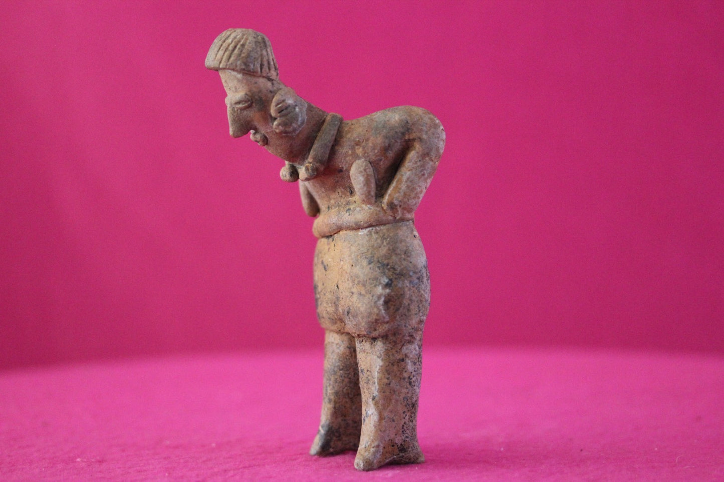 Authentic Pre Columbian Artifact Rare Grandma Tomb Figure Colima Mexico COA 201