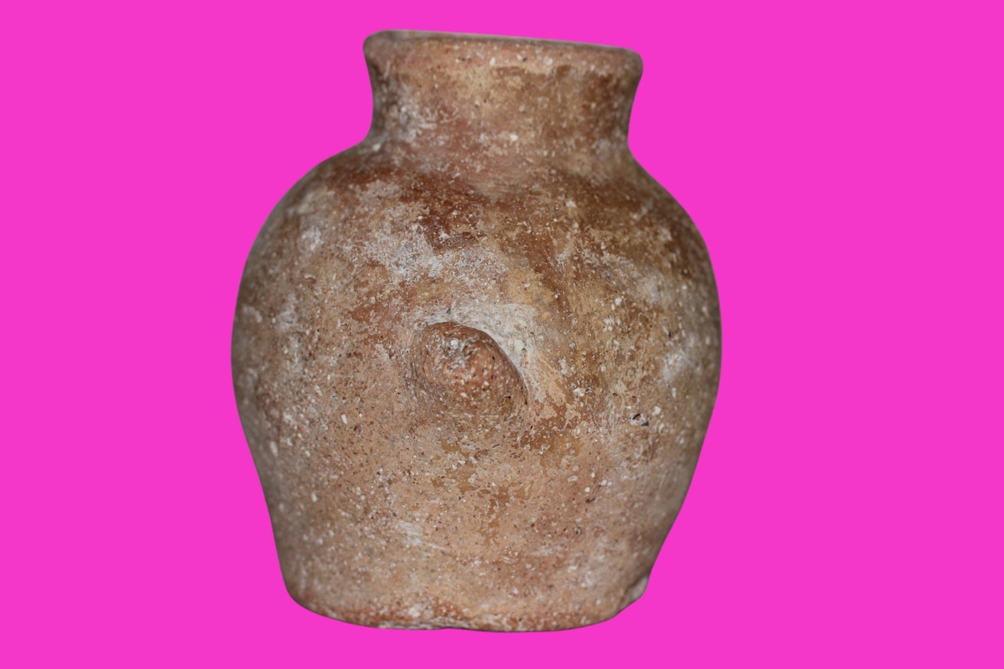 Holy Land Artifact Authentic 5500 Year Old Jar Early Bronze Age 3500 BC COA J142