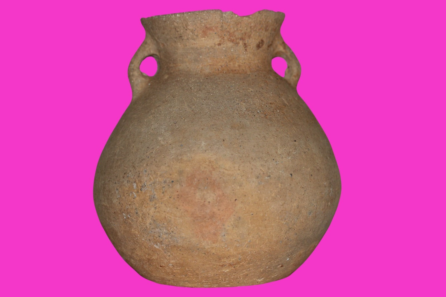 Holy Land Artifact Authentic 4000 Year Old Jar Time of Abraham 2000 BC COA J141