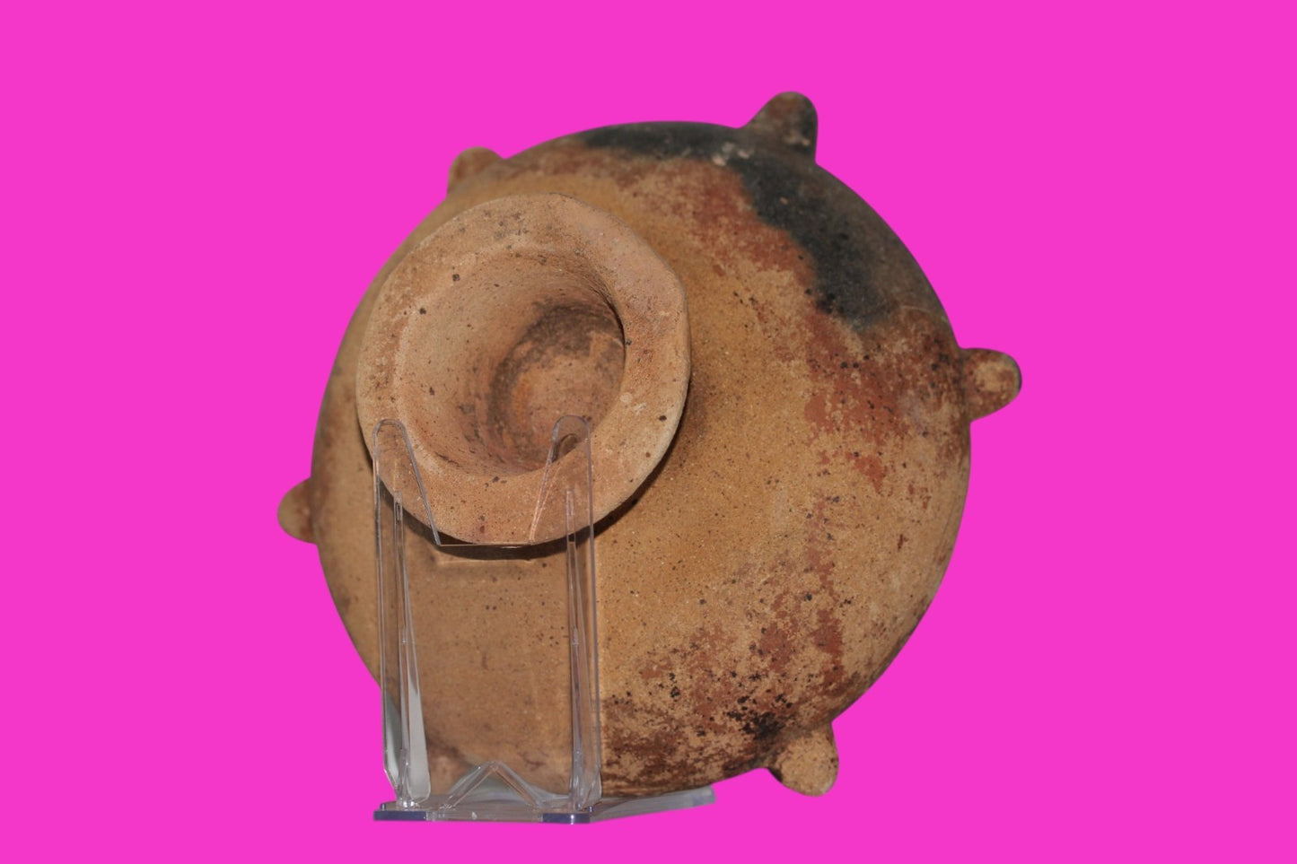 Authentic Pre Columbian Artifact Pedestal Bowl Nicoya Costa Rica 500 AD COA J45