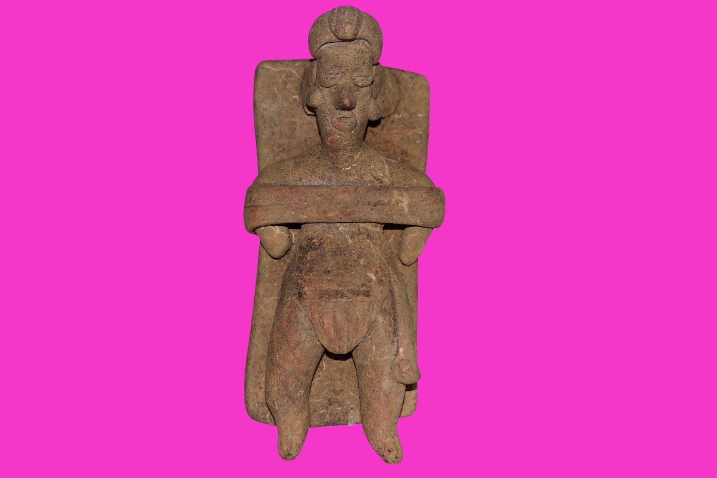 Pre Columbian Artifact Authentic Tomb Burial Figure Colima Mexico 100 BC COA 228