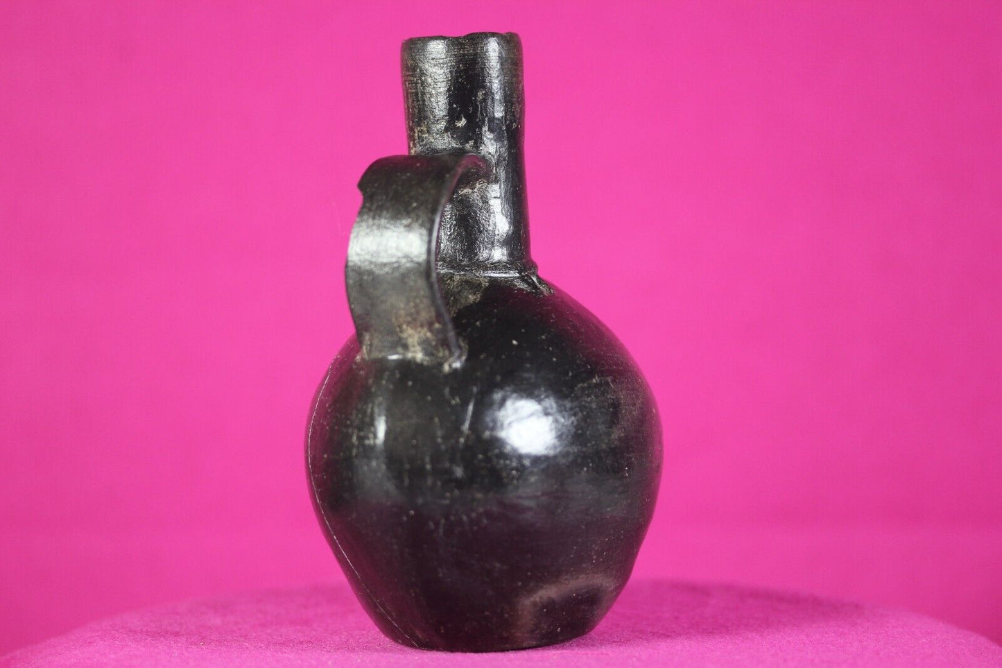 Authentic Pre Columbian Inca Artifact Stirrup Vessel Pottery 143 -1550AD COA J16