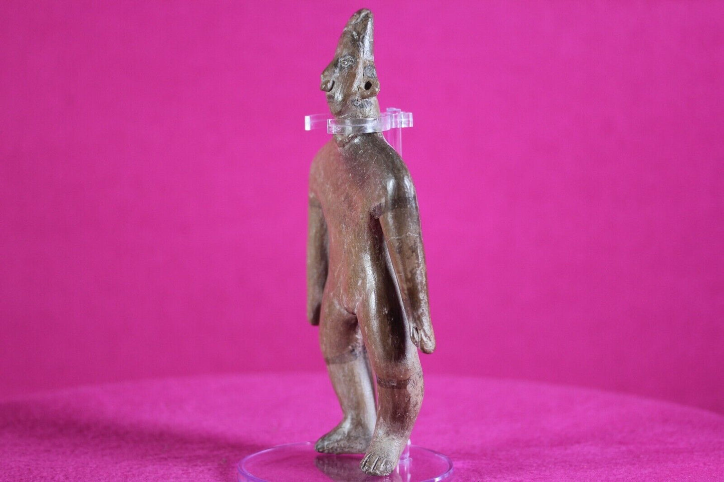 Authentic Pre Columbian Artifact Tomb Figure Colima Ex Arte Primitivo COA T67