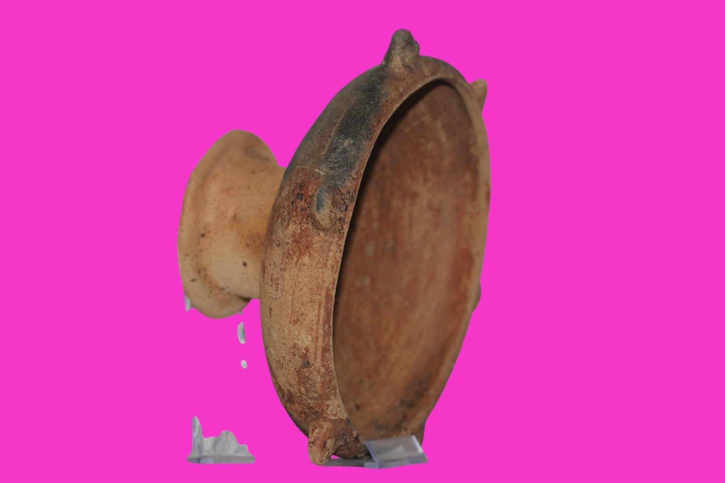 Authentic Pre Columbian Artifact Pedestal Bowl Nicoya Costa Rica 500 AD COA J45