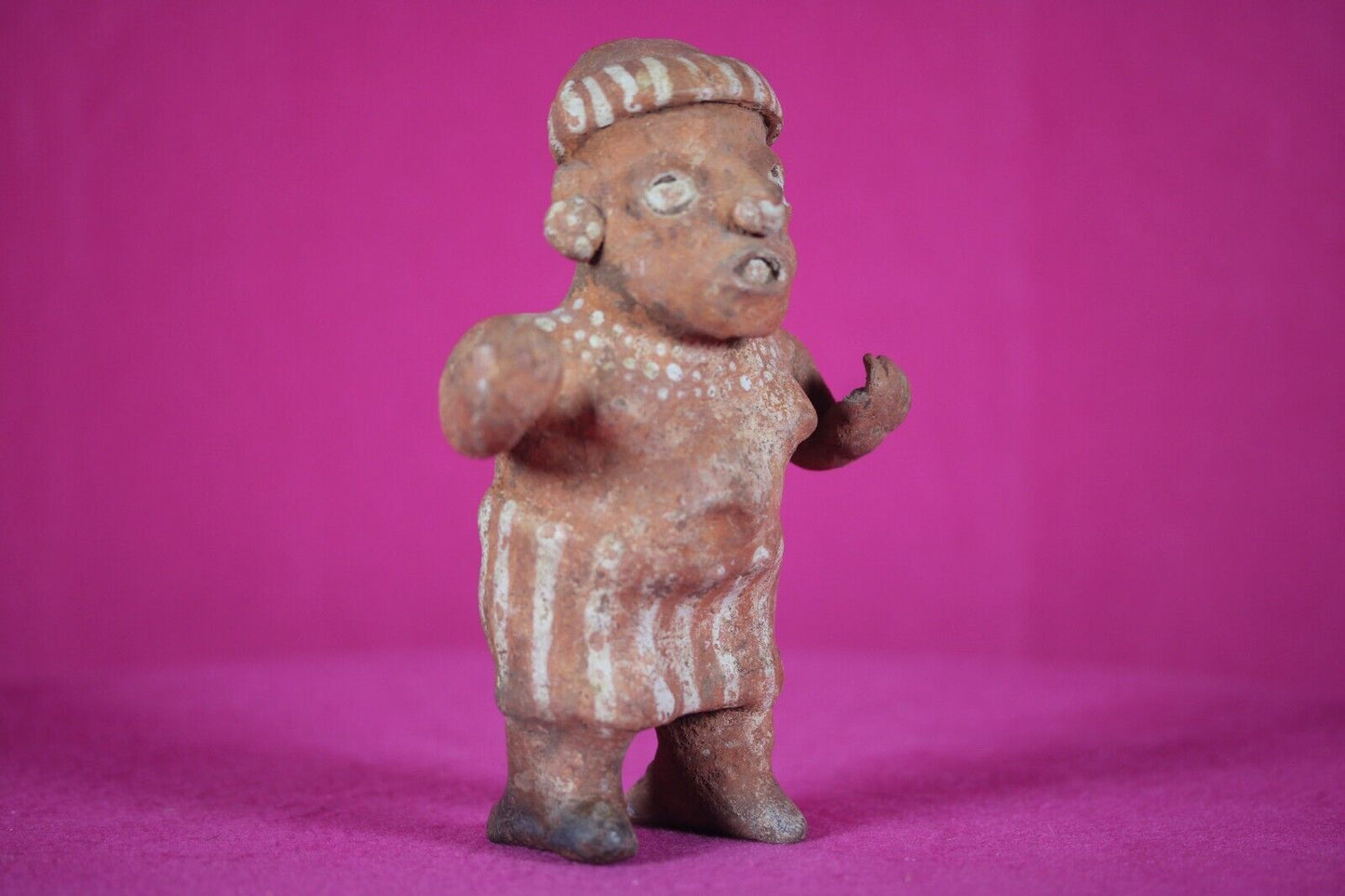 Authentic Pre Columbian Artifact Nayarit Ixtlan Figure Arte Primitivo COA T114