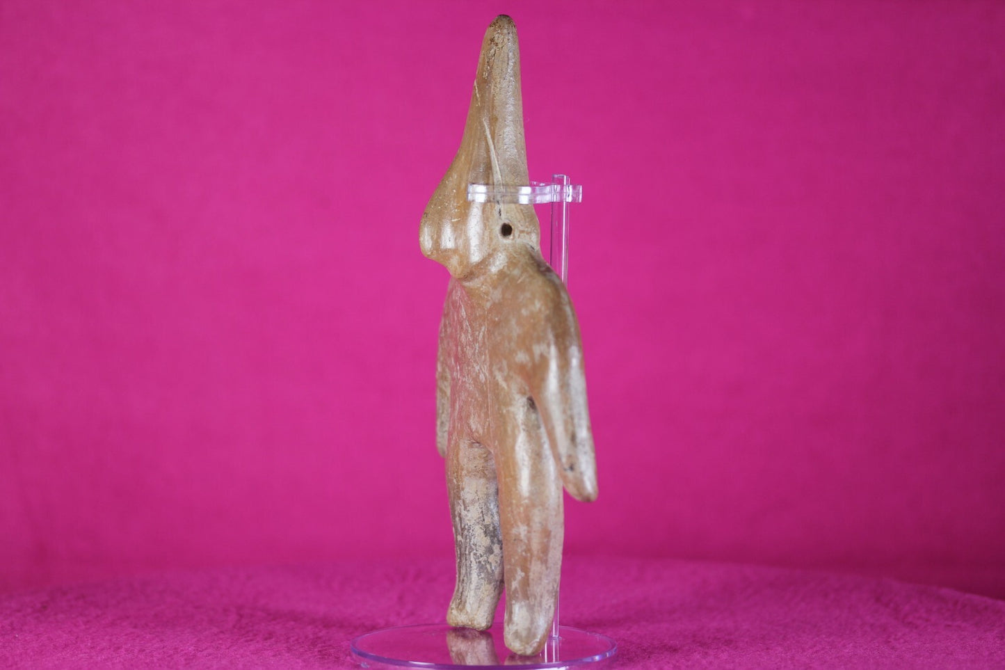 Authentic Pre Columbian Artifact Tomb Figure Colima Mexico 300BC-300AD COA T17