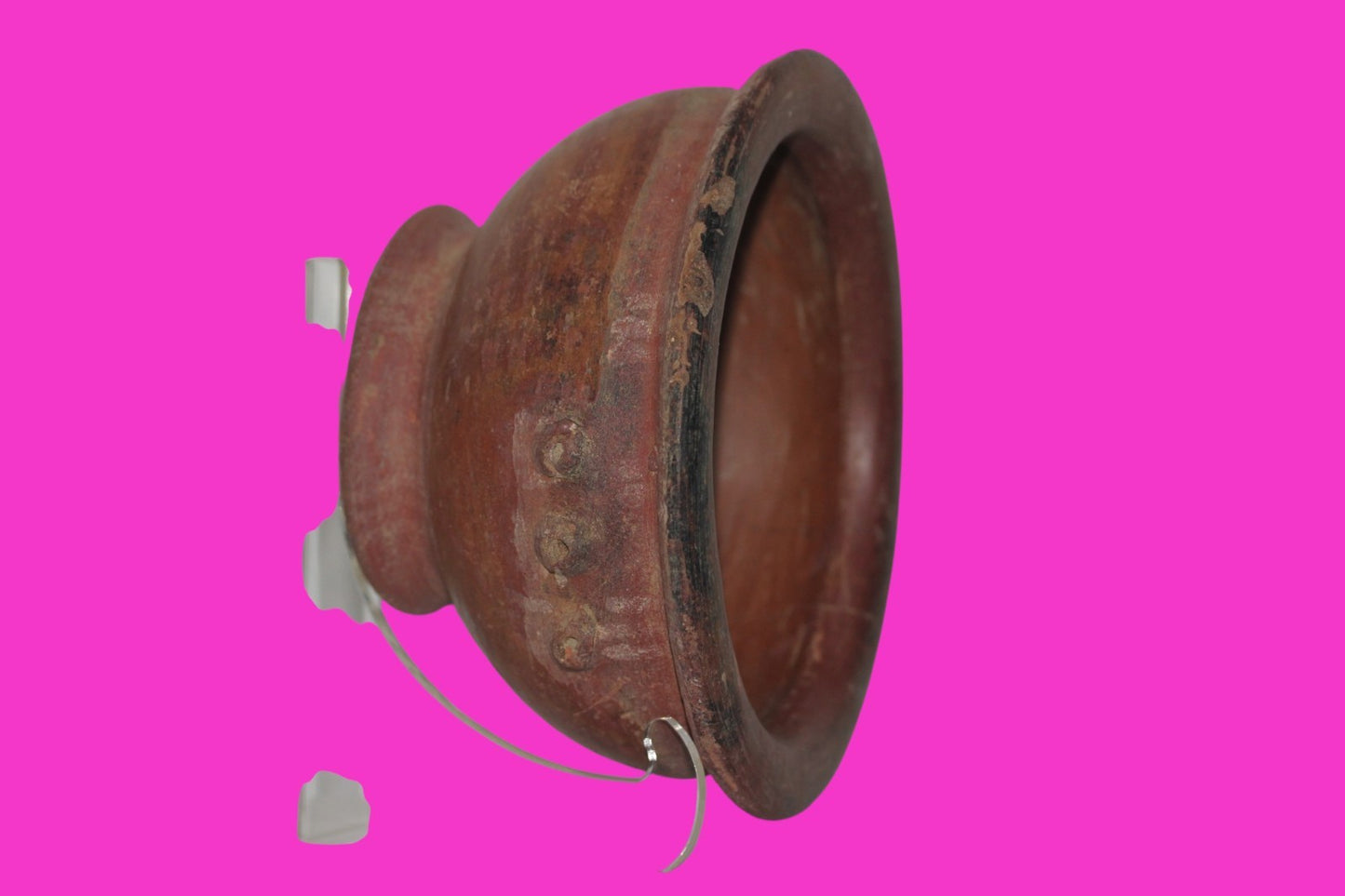 Authentic Pre Columbian Artifact Pedestal Bowl Nicoya Costa Rica 500 AD COA J59