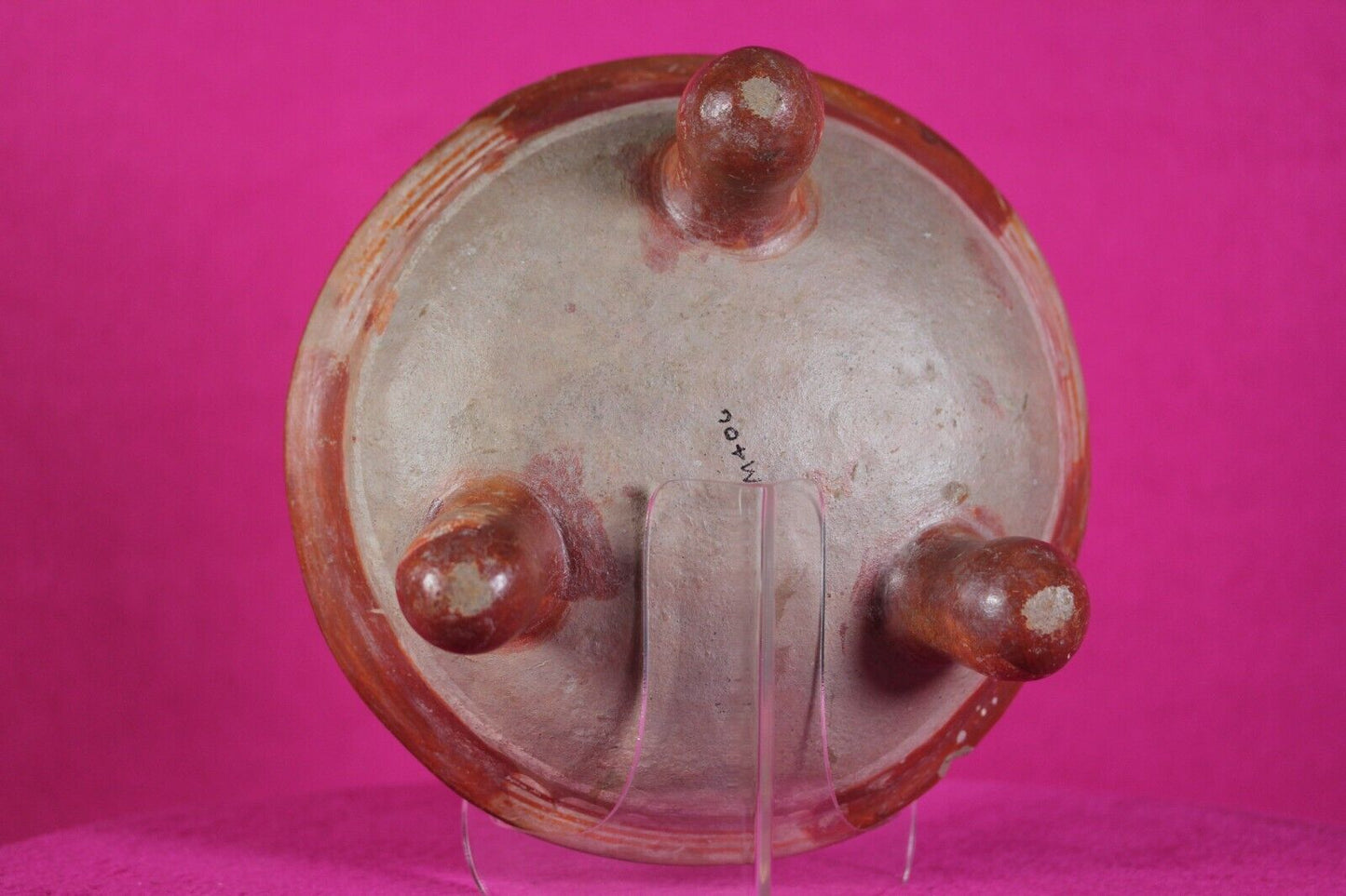 Authentic Pre Columbian Artifact Tripod Bowl Michoacan Ex Arte Primitivo COA T72