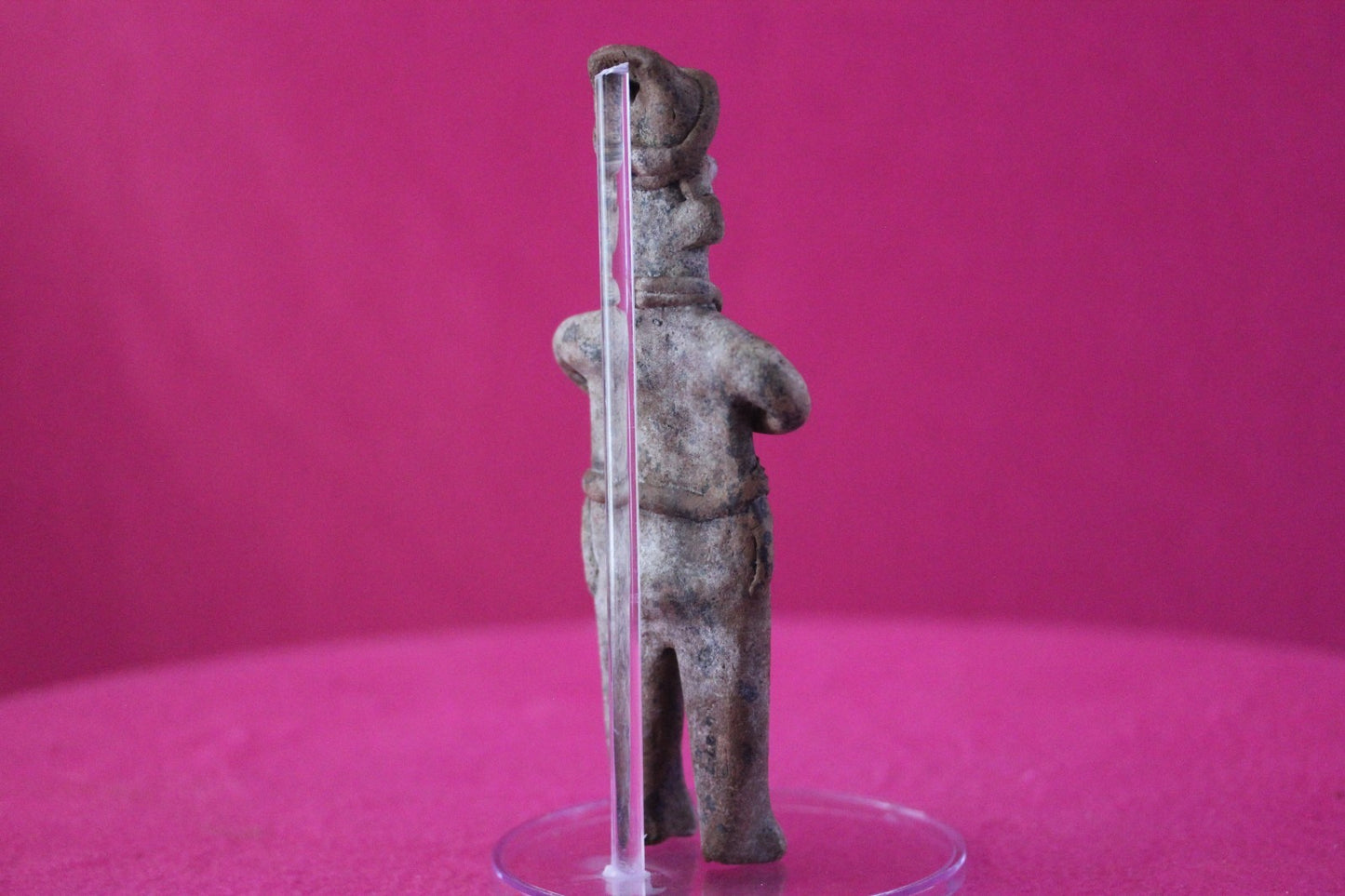 Authentic Pre Columbian Artifact Tomb Figure Colima Mexico 100 BC-250 AD COA 203