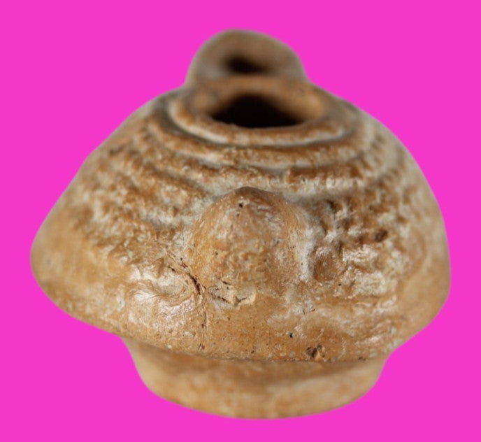 Jesus Christ Homeland Oil Lamp Authentic Holy Land Artifact 100 - 400 AD COA L07