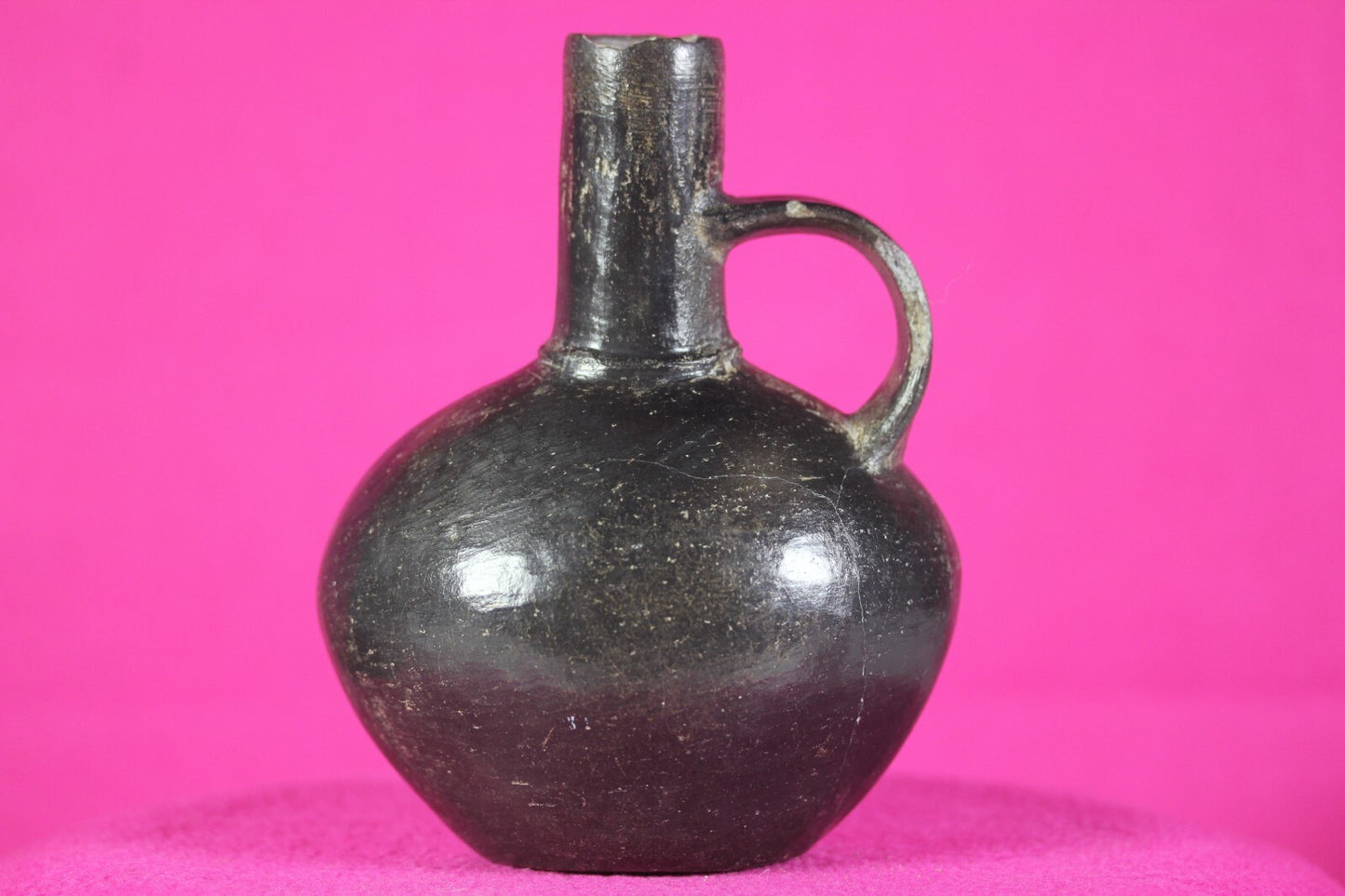 Authentic Pre Columbian Inca Artifact Stirrup Vessel Pottery 143 -1550AD COA J16