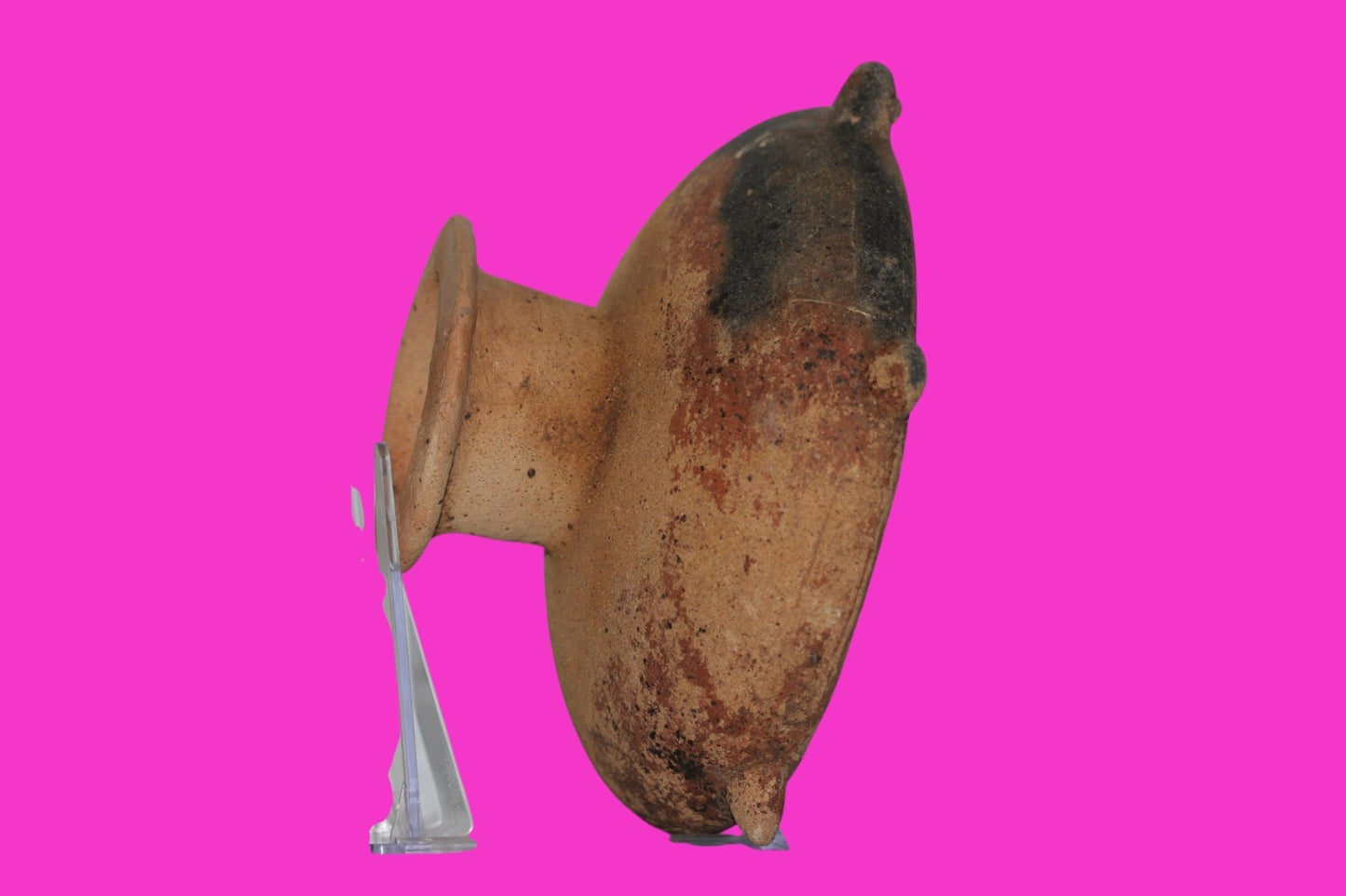 Authentic Pre Columbian Artifact Pedestal Bowl Nicoya Costa Rica 500 AD COA J45