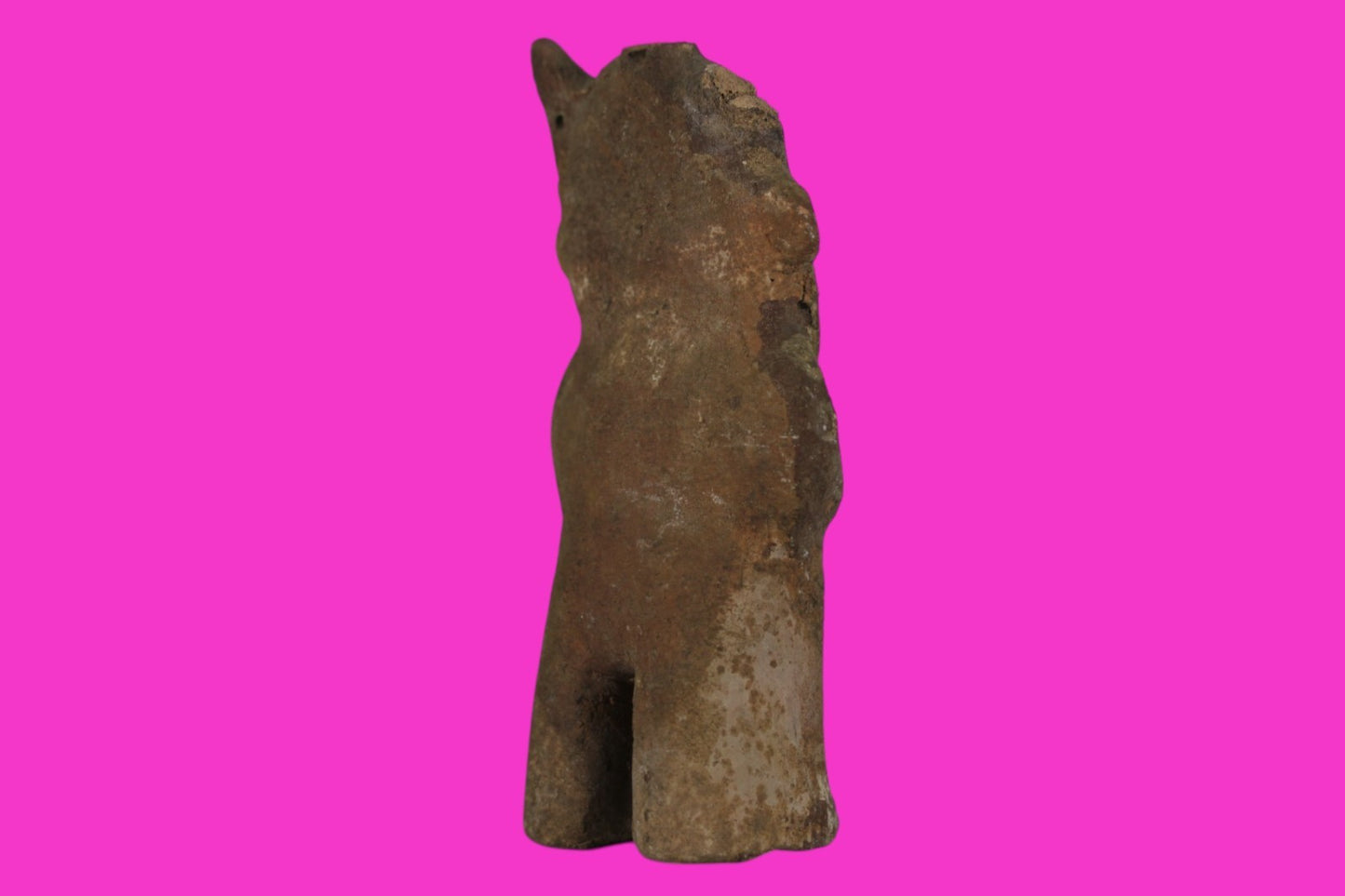 Pre Columbian Authentic Artifact Chancay Male Figure Peru 1200-1450AD COA J41