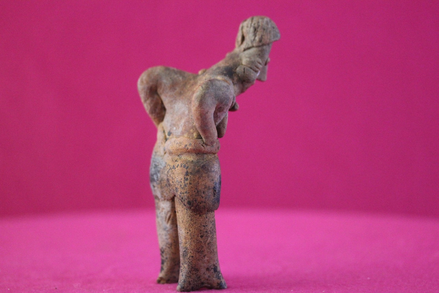 Authentic Pre Columbian Artifact Rare Grandma Tomb Figure Colima Mexico COA 201