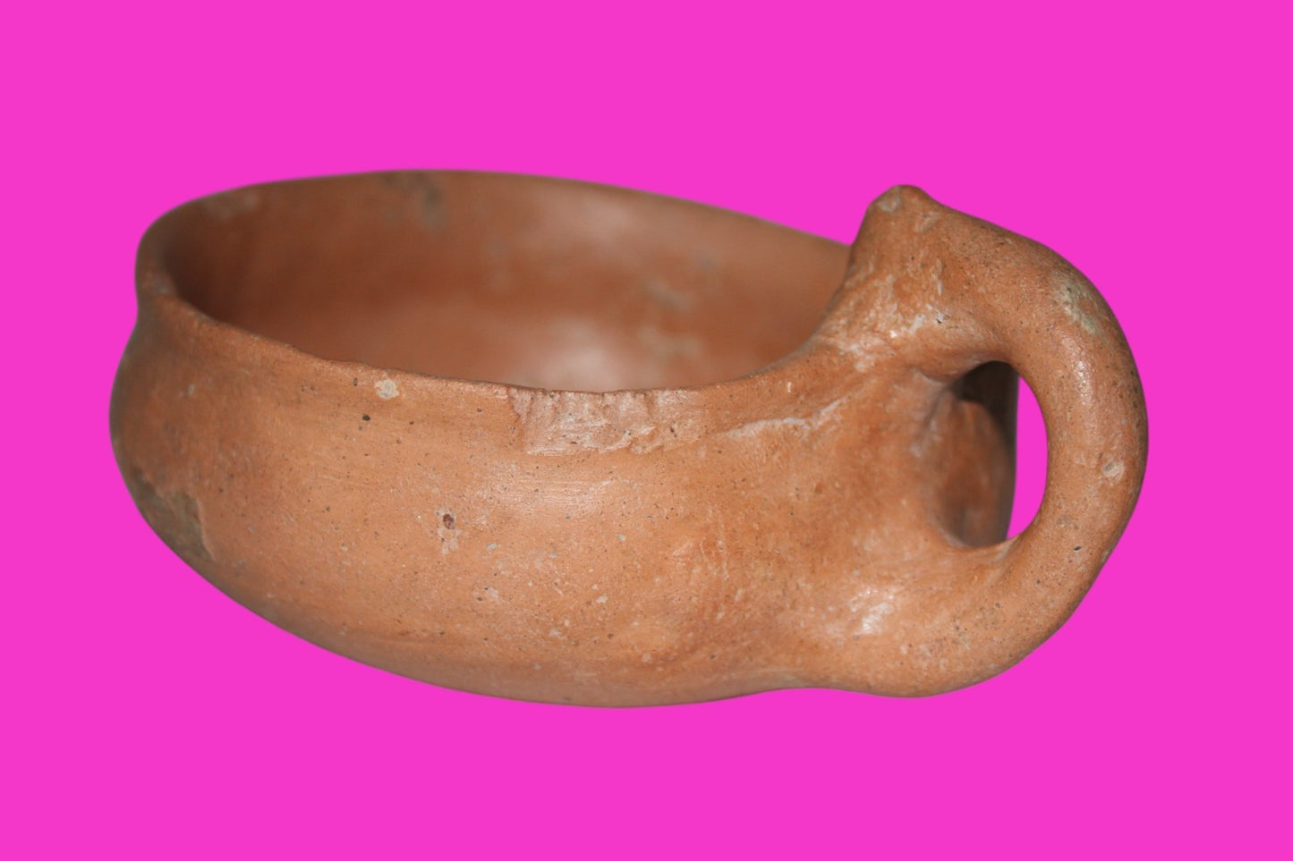 Holy Land Artifact Authentic 4000 Year Old Cup Time of Abraham 2000 BC COA J114