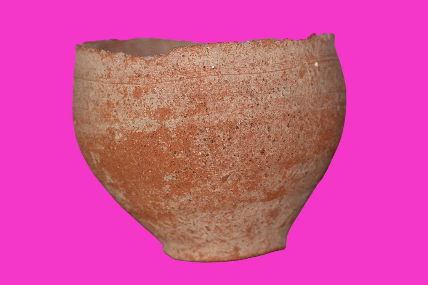 Holy Land Artifact Authentic From Time of Jesus Christ Bowl 100BC-200AD COA J136