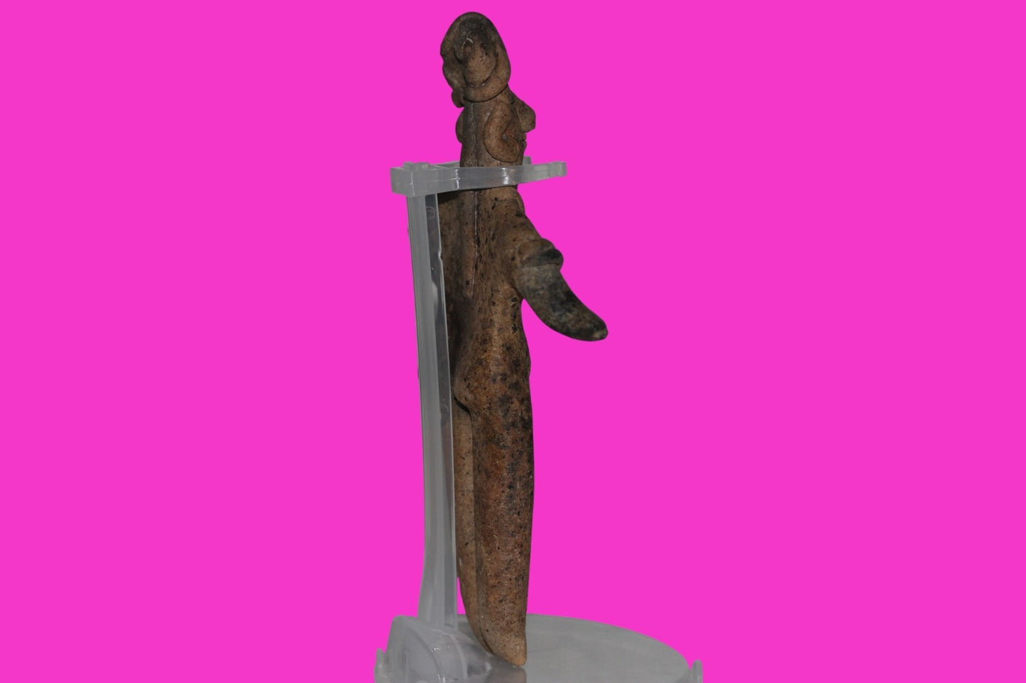 Pre Columbian Artifact 6 Inch Female Tomb Figure Colima Mexico 100 BC COA 242