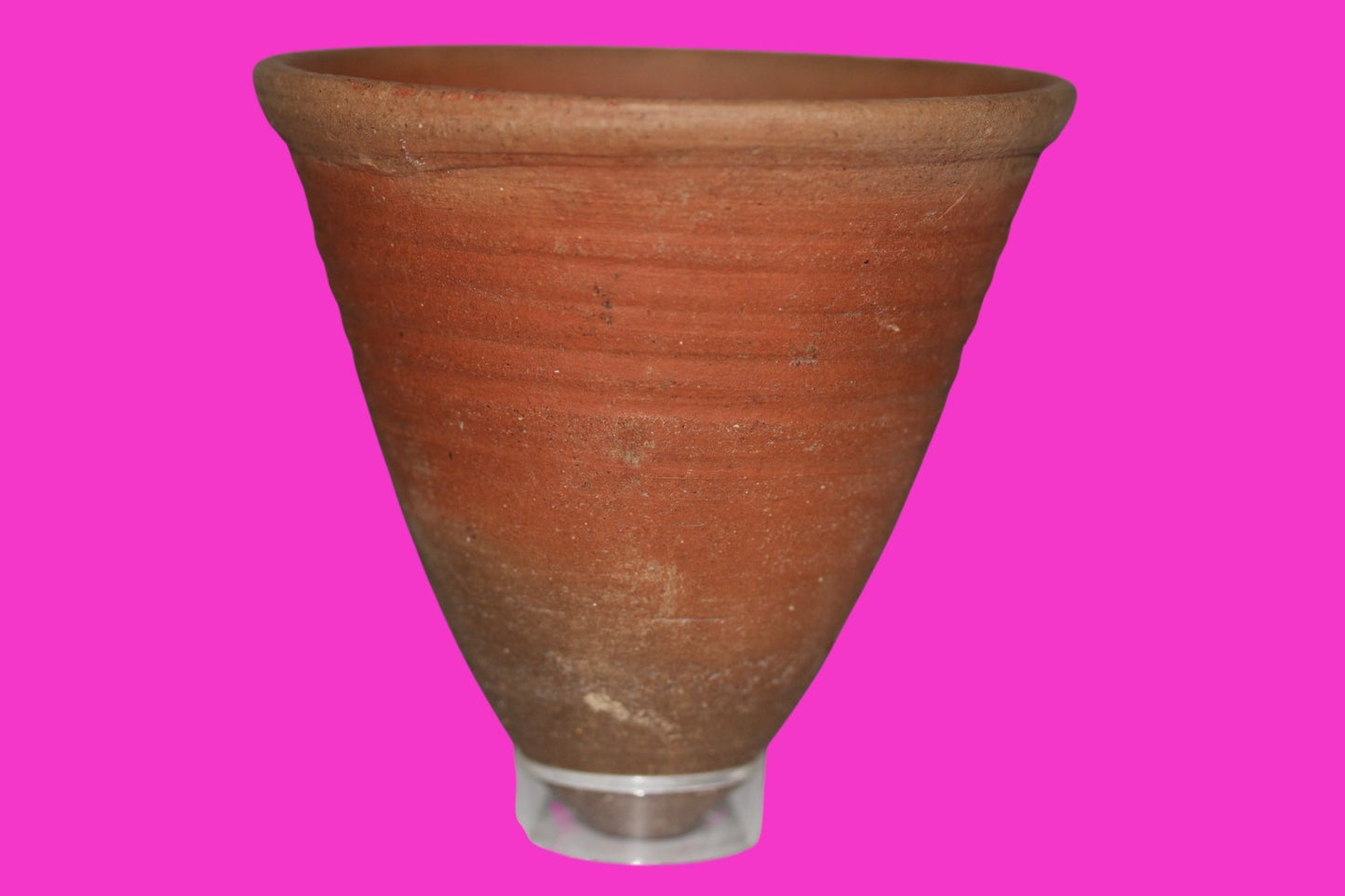 Holy Land Artifact Authentic Jesus Christ Era Conical Cup 100BC-200AD COA J138