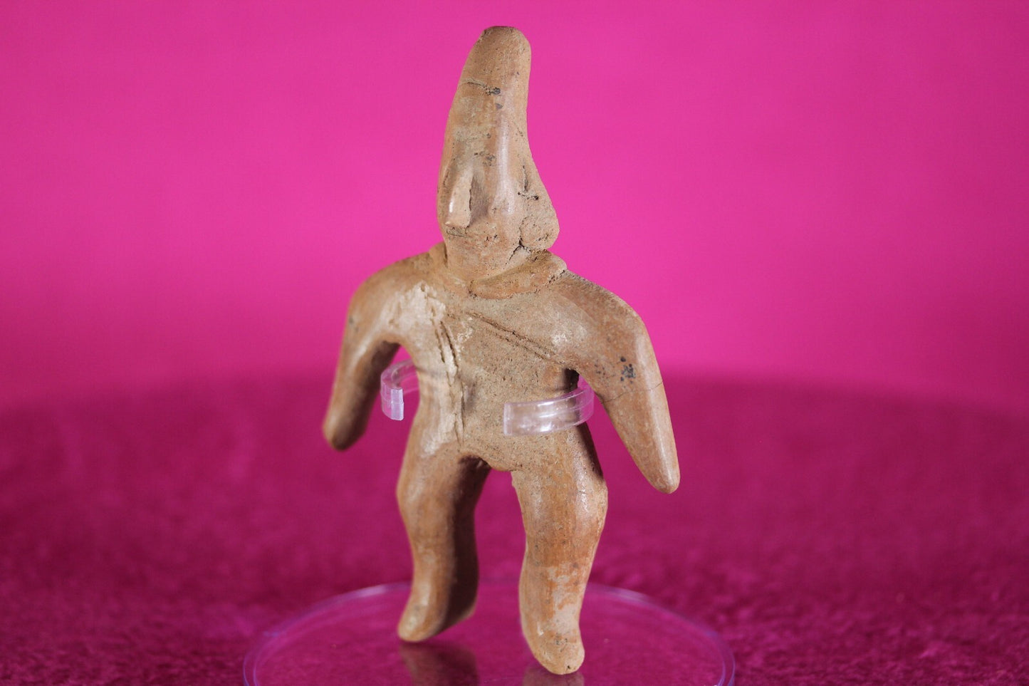 Pre Columbian Artifact Authentic  Archaic Tomb Figure Colima Mexico COA T97