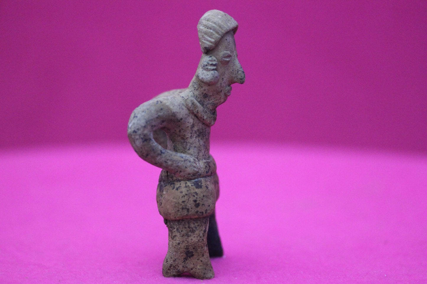 Authentic Pre Columbian Artifact Rare Grandma Tomb Figure Colima Mexico COA 144