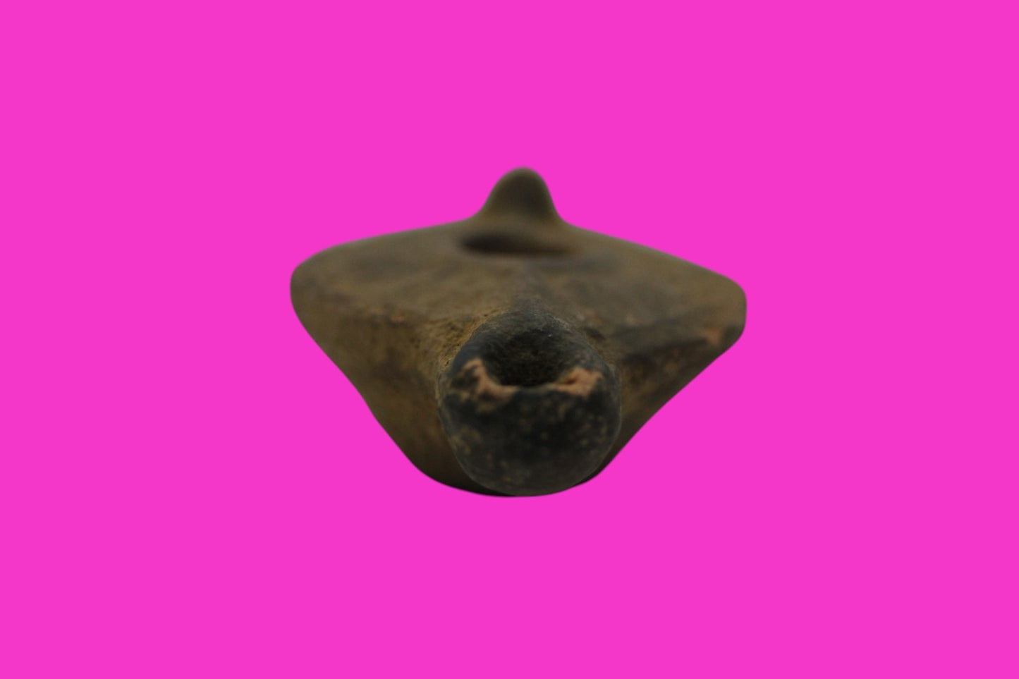 Holy Land Oil Lamp Ancient Artifact Jesus Christ Homeland 100-400 AD COA J107